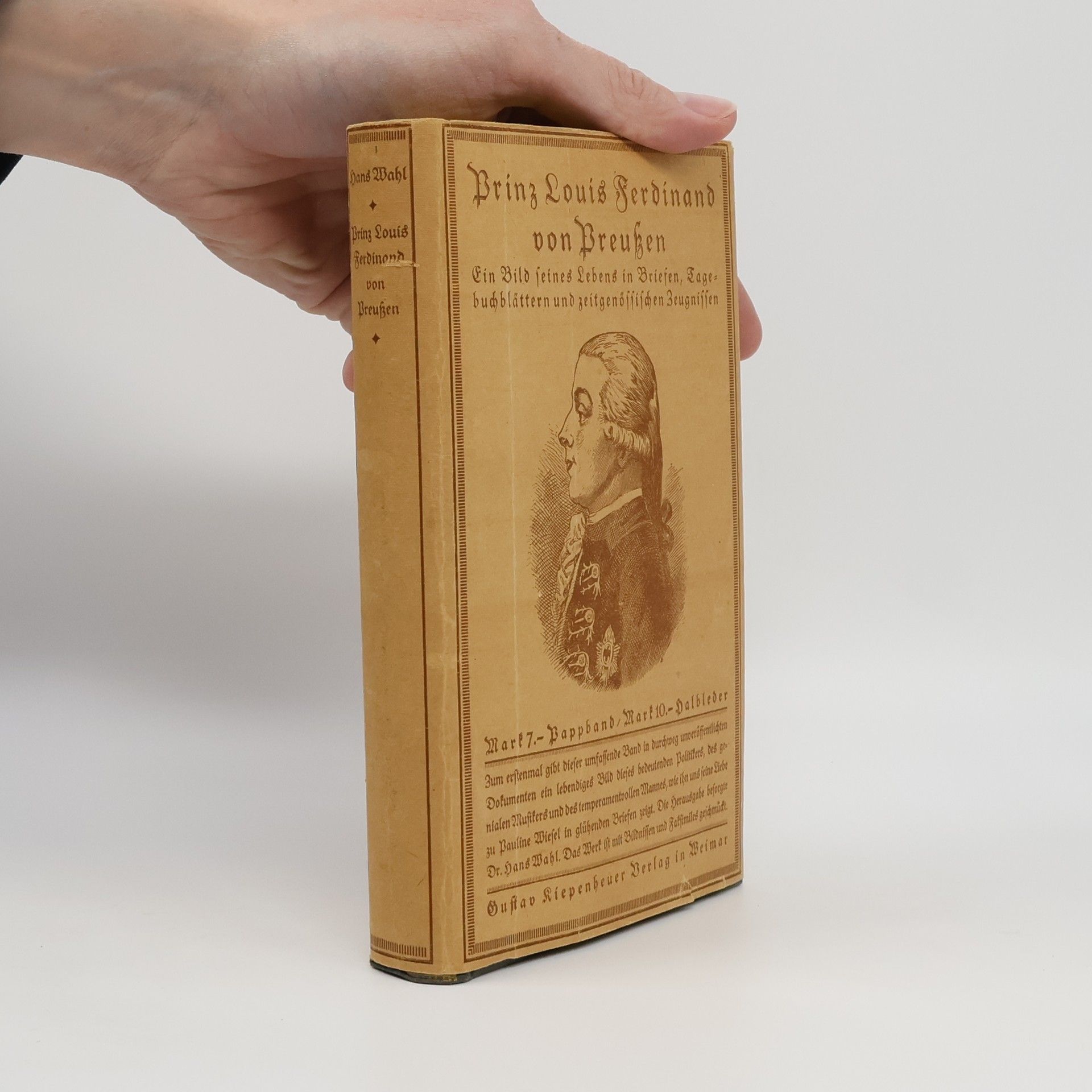 Hans Wahl Prinz Louis Ferdinand von Preußen