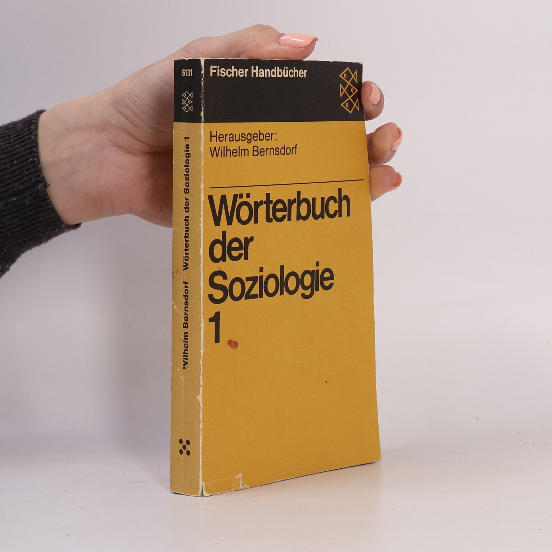 Wilhelm Bernsdorf Wörterbuch der Soziologie 1