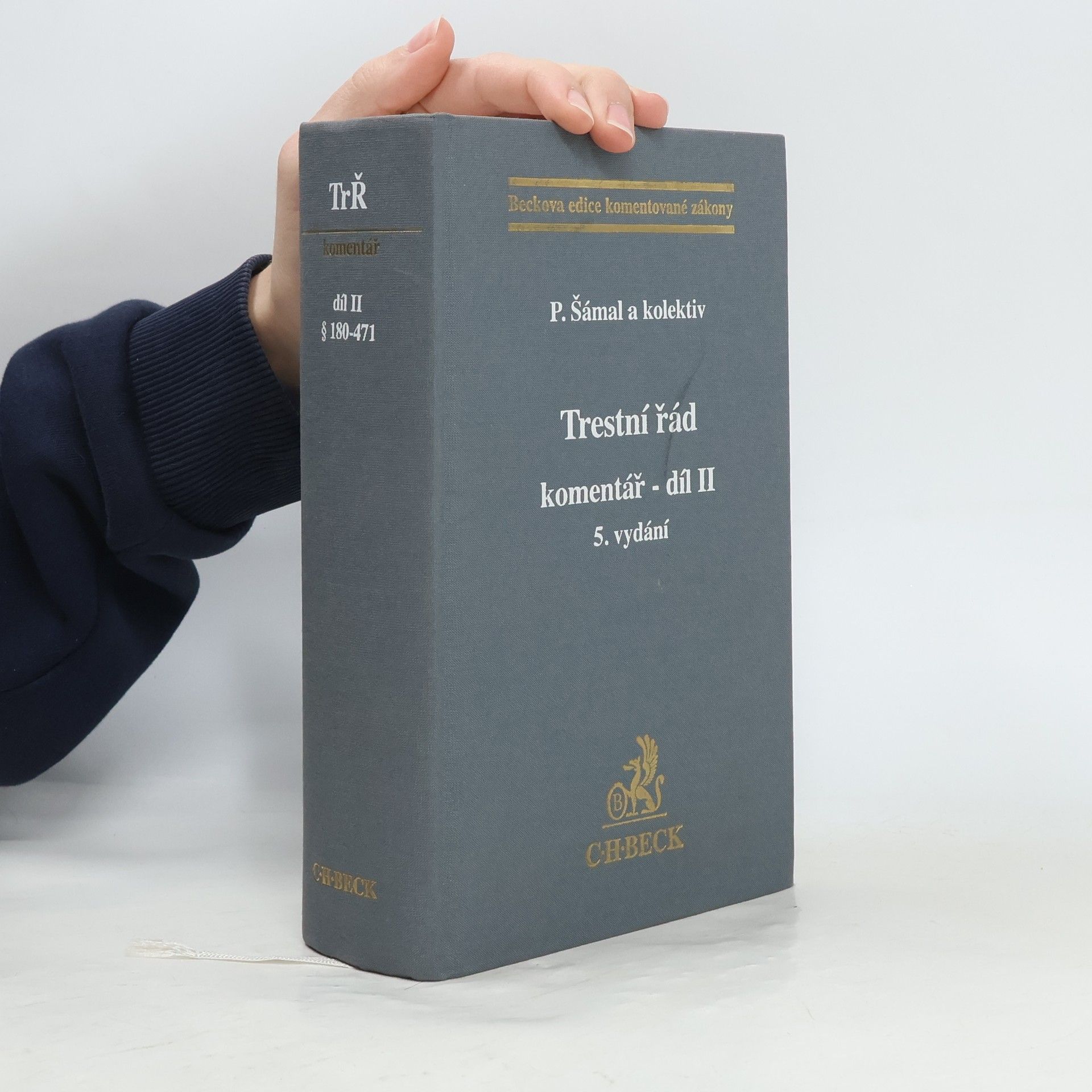 Pavel Šámal Trestní řád : komentář - díl II