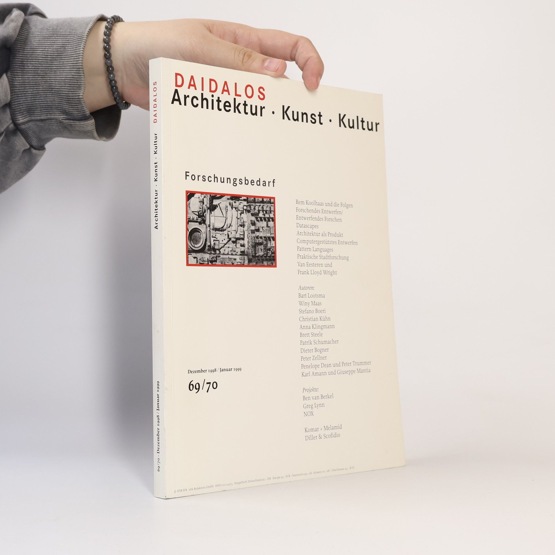 Autorenkollektiv Daidalos: Architektur, Kunst, Kultur 69/70