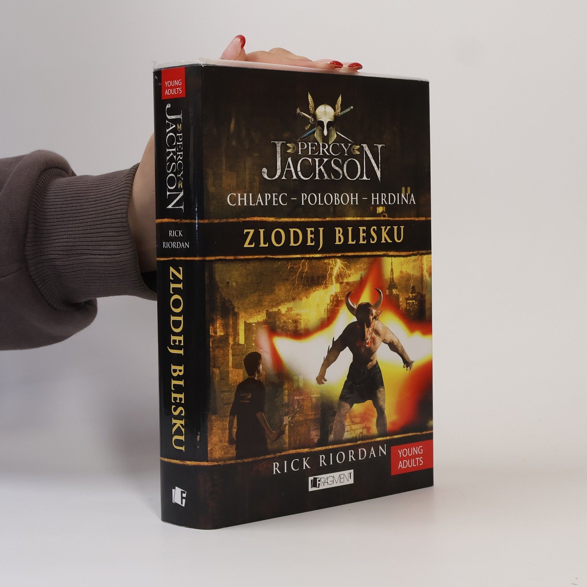 Rick Riordan Percy Jackson: Zlodej blesku