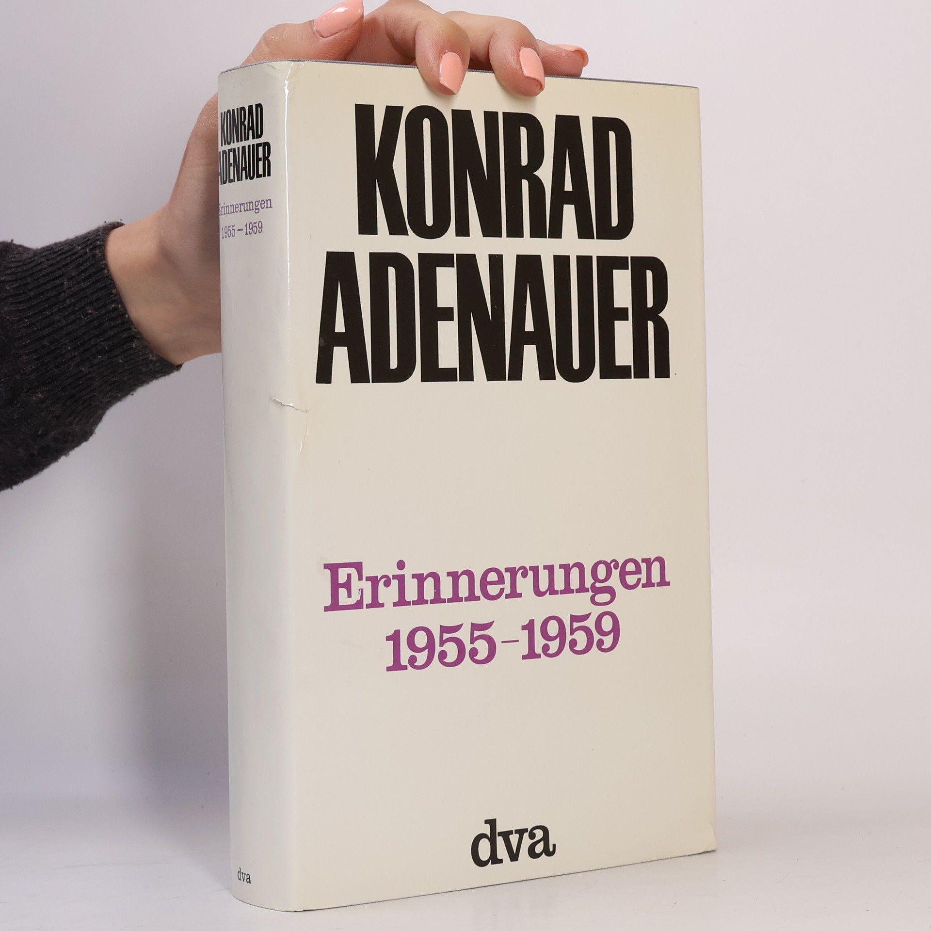 Konrad Adenauer Erinnerungen 1955-1959