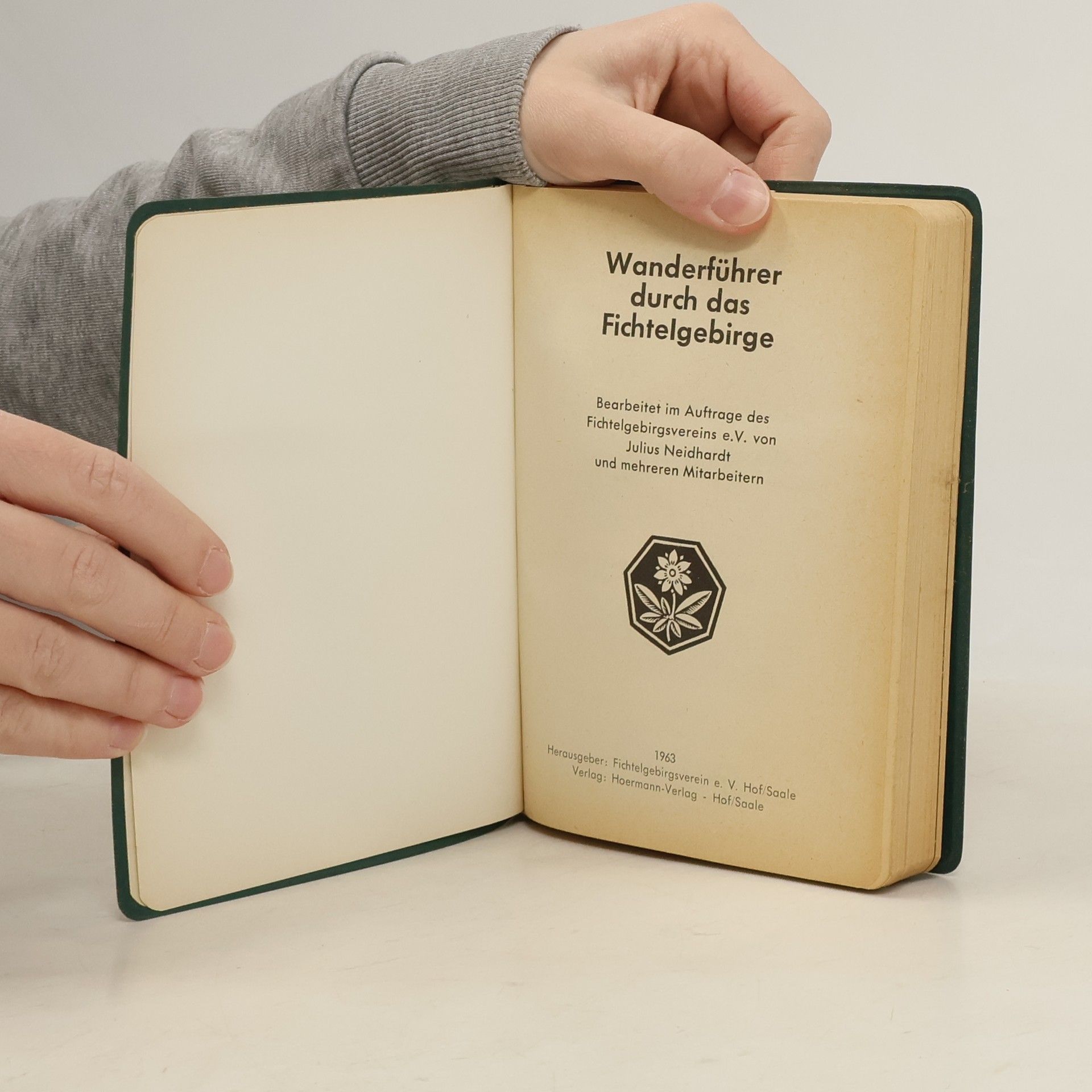 Julius Neidhardt Wanderführer durch das Fichtelgebirge