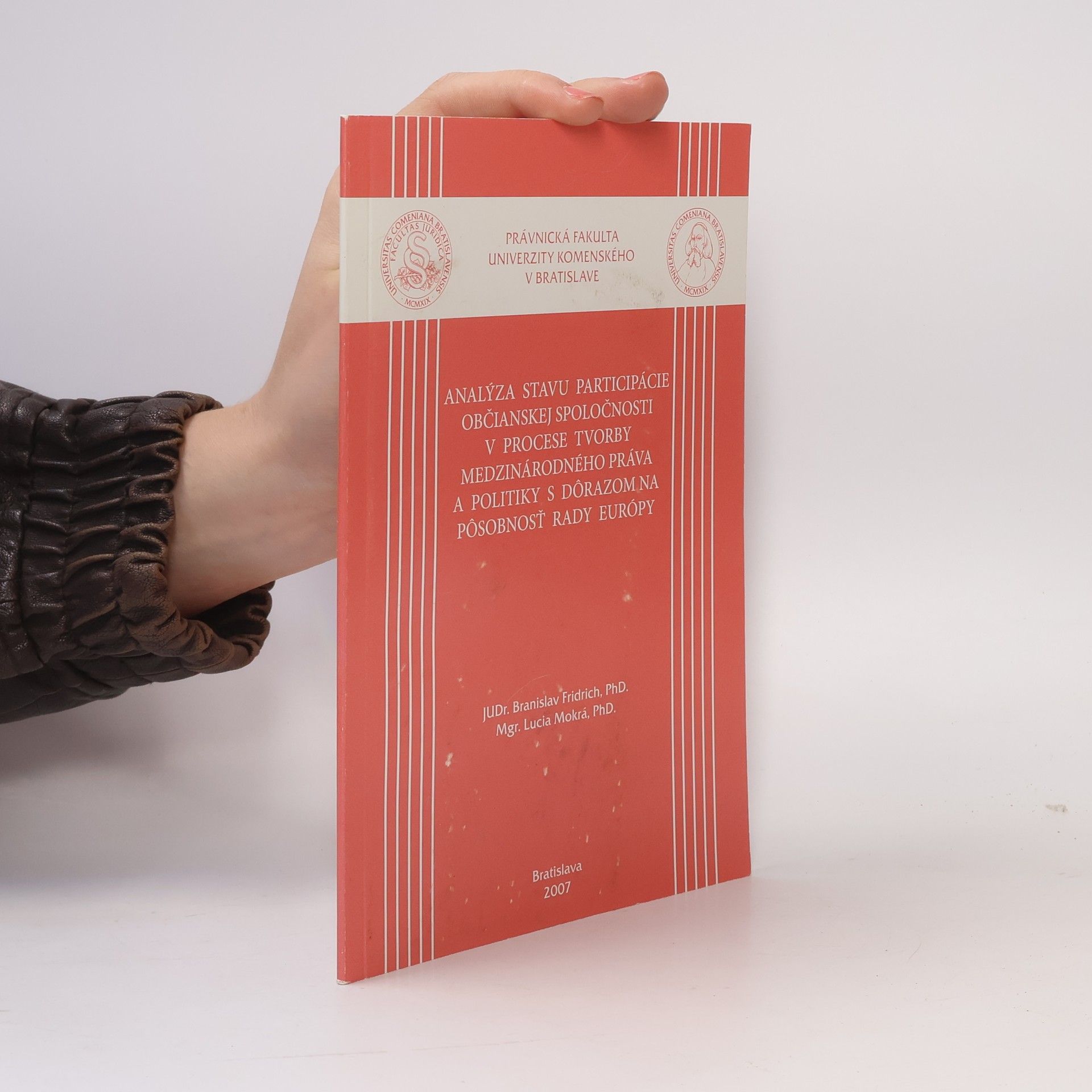 Analýza stavu participácie občianskej spoločnosti v procese tvorby medzinárodního práva a politiky s dôrazom na pôsobnosť Rady Európy