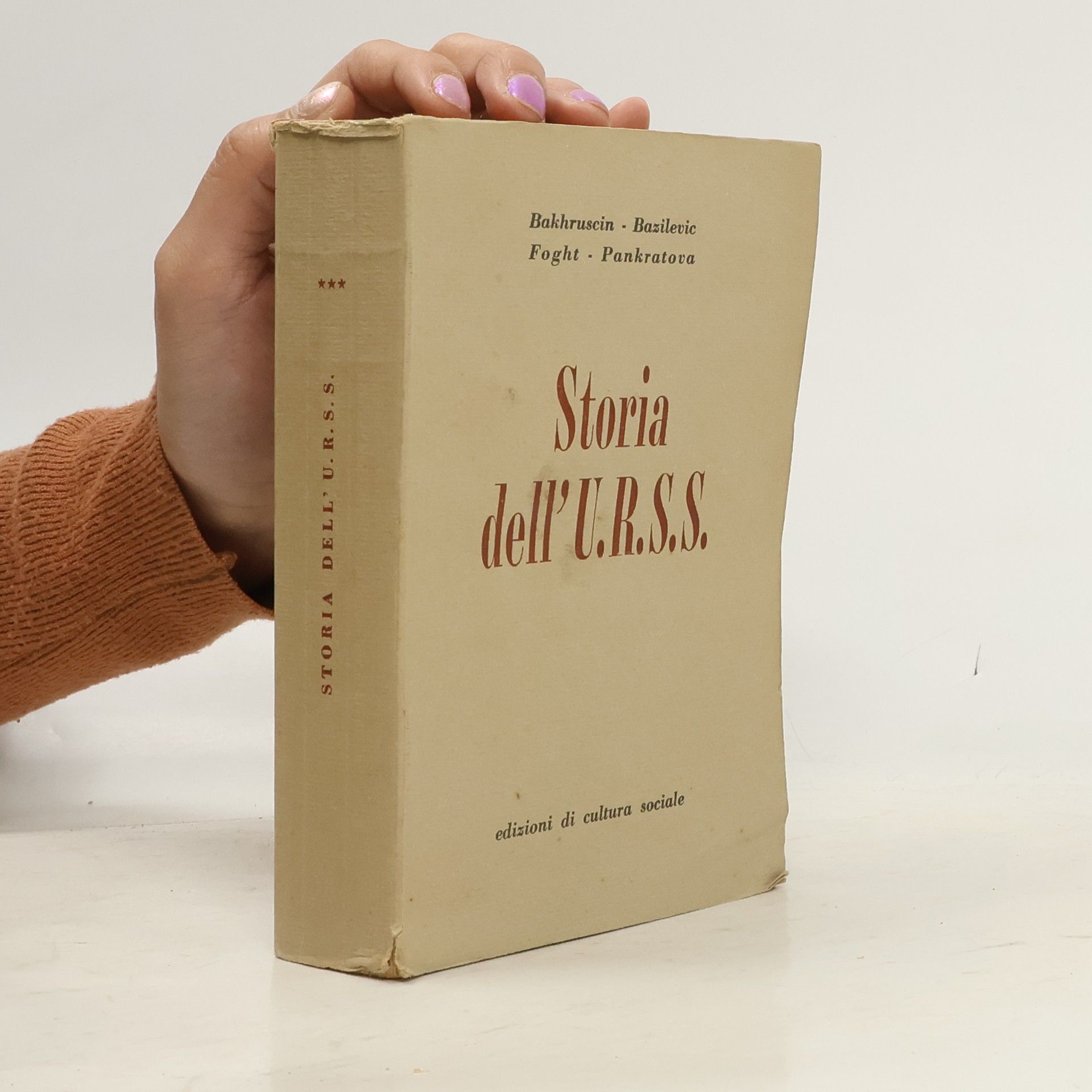 Autorenkollektiv Storia dell' U.R.S.S.