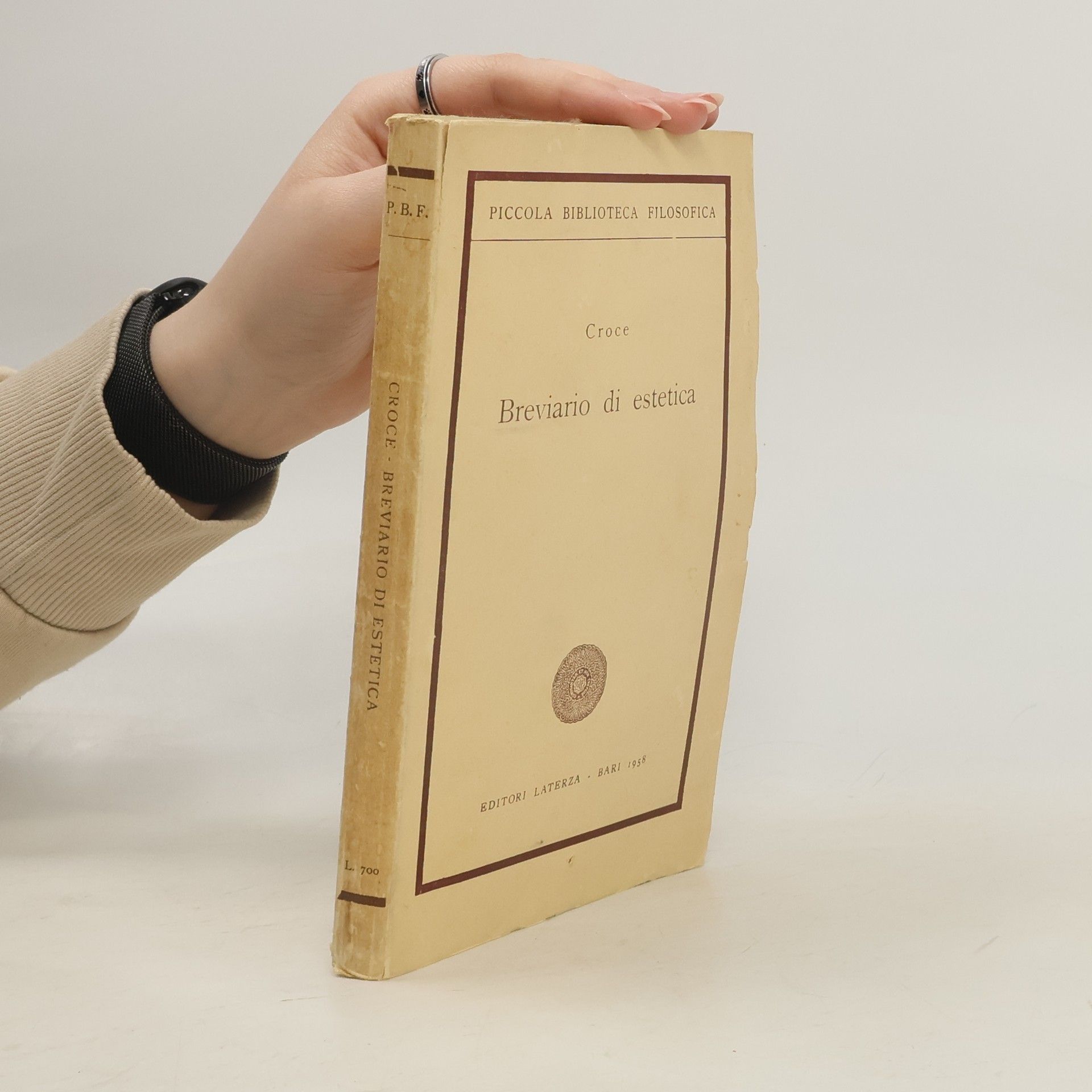 Benedetto Croce Breviario di estetica
