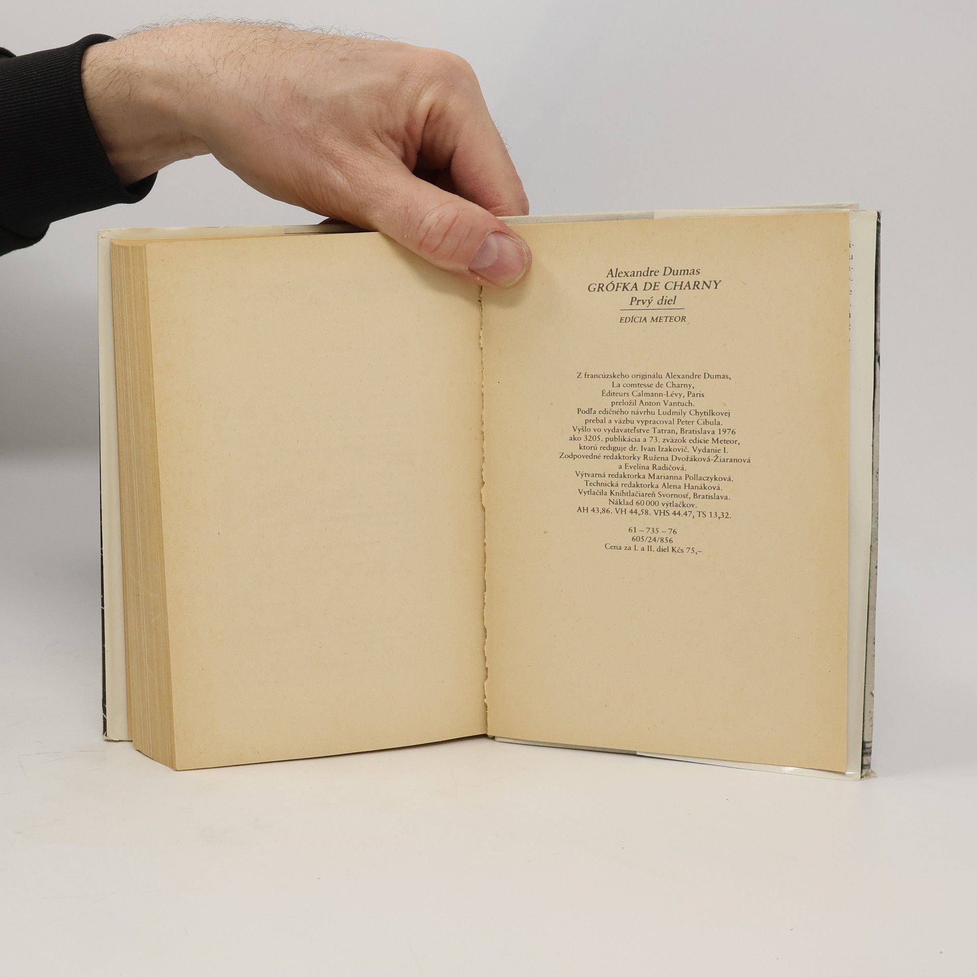 Alexandre Dumas der Ältere Grófka de Charny I.