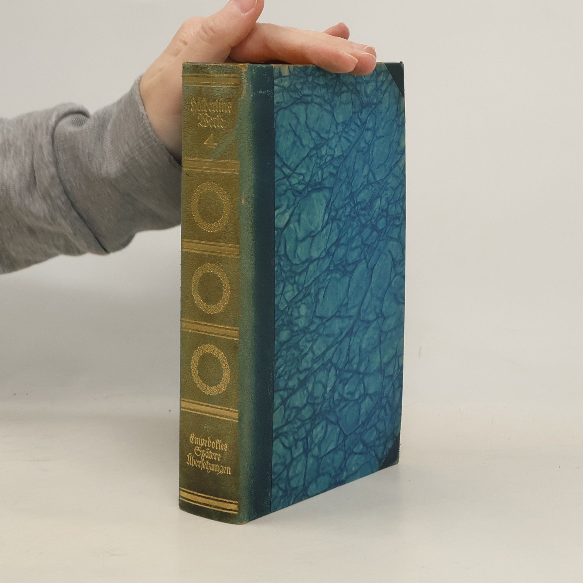 Friedrich Hölderlin Empedokles Spätere Übersetzungen