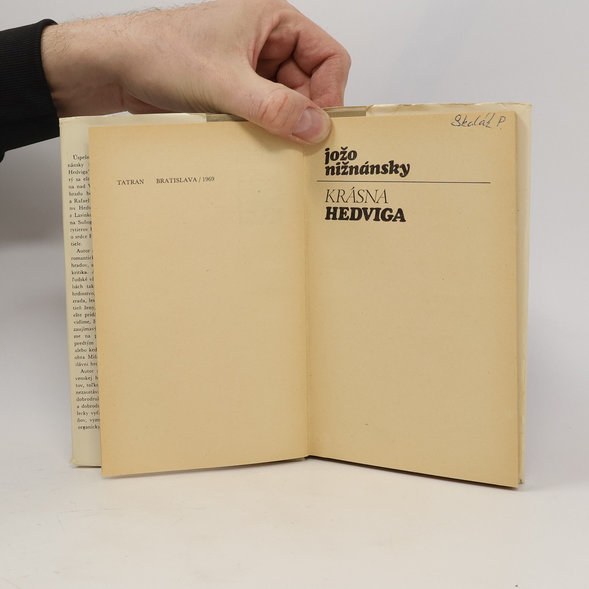 Jozef Nižnánsky Krásna Hedviga