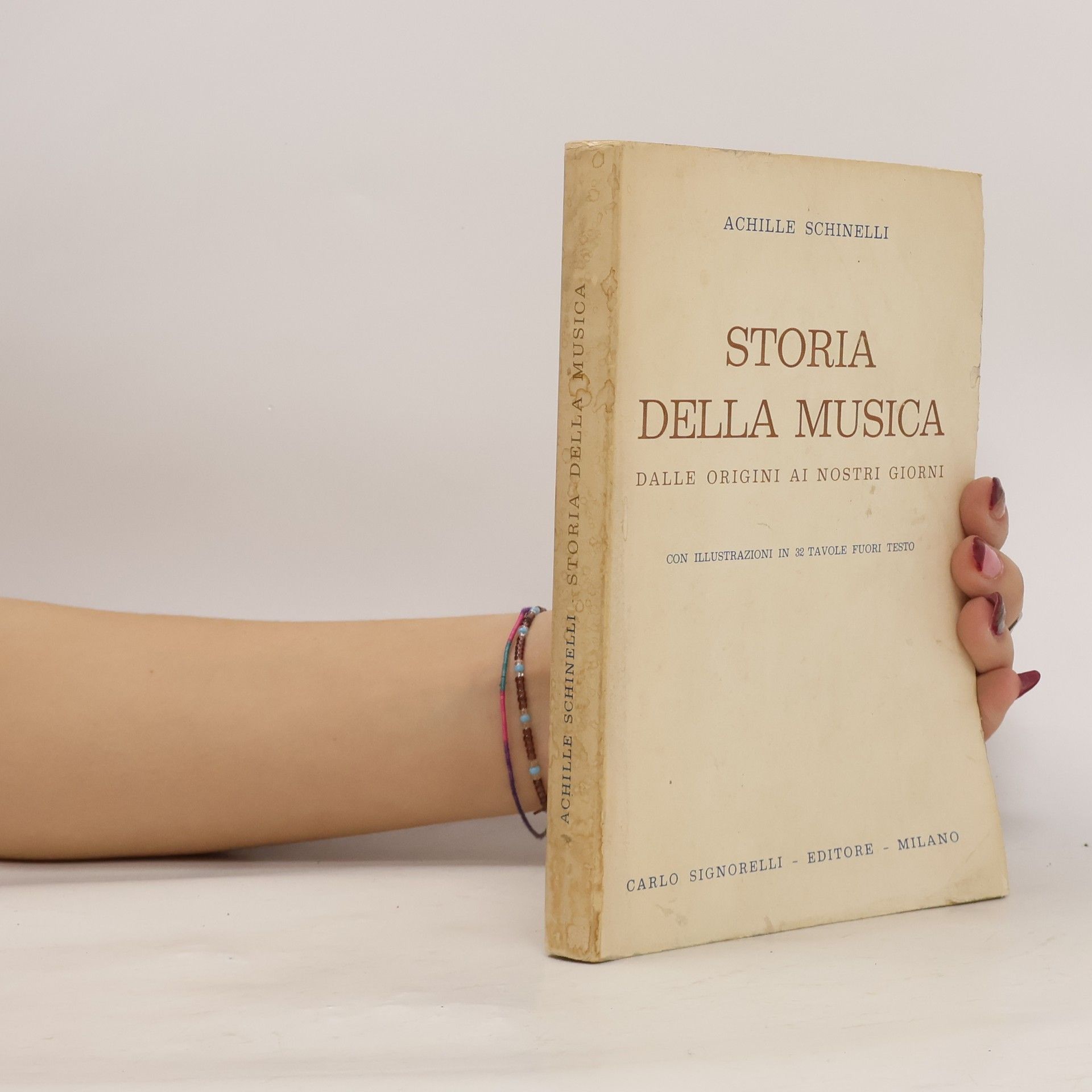 Achille Schinelli Storia della musica dalle origini ai giorni nostri