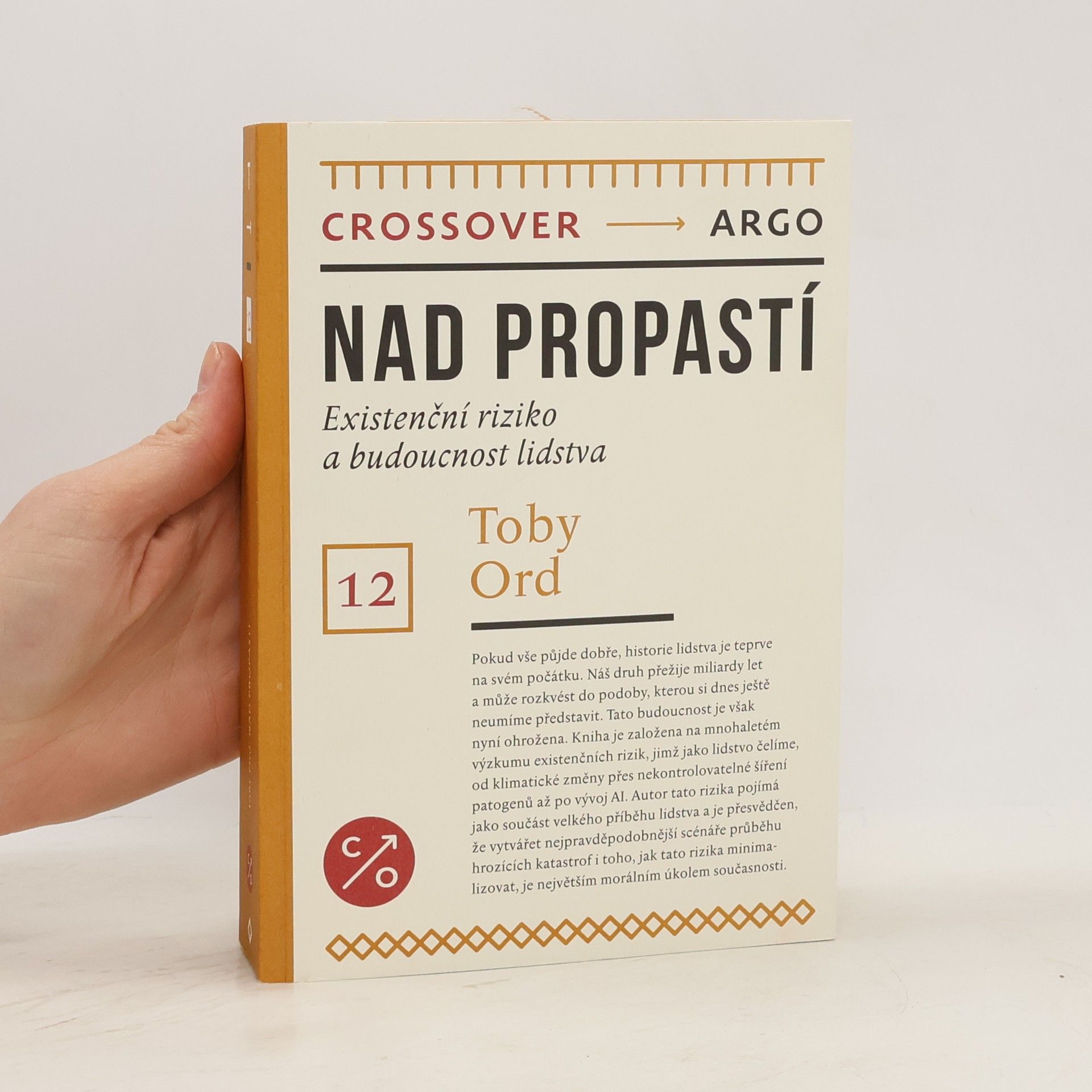 Toby Ord Nad propastí : existenční riziko a budoucnost lidstva