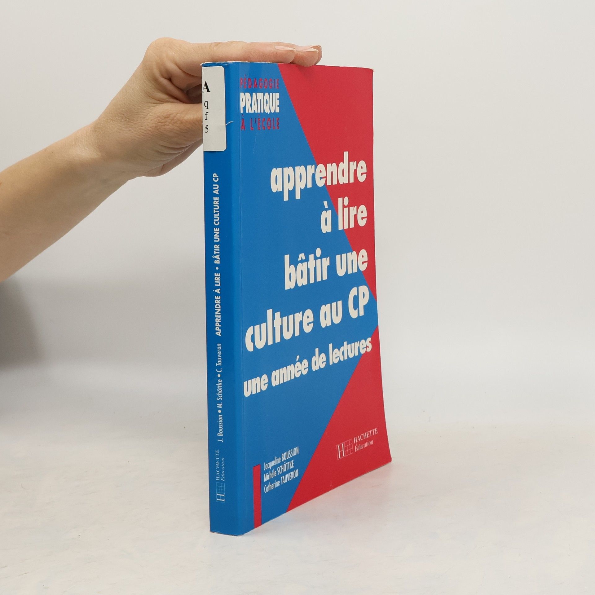 Apprendre à lire, bâtir une culture au CP