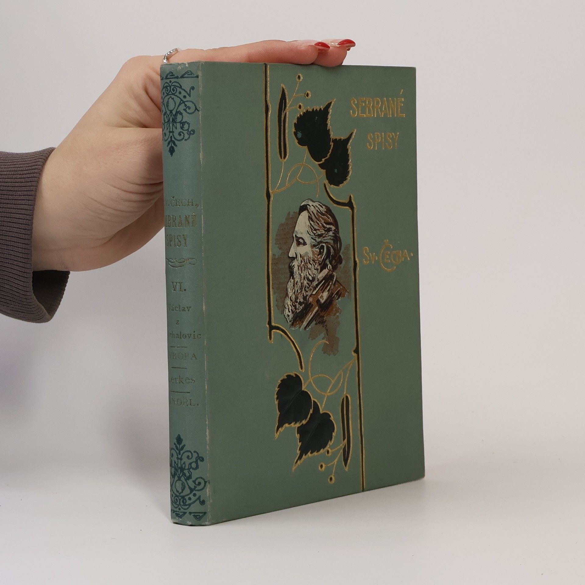 Svatopluk Čech Sebrané spisy Svatopluka Čecha díl VI. Evropa. Čerkes. Anděl