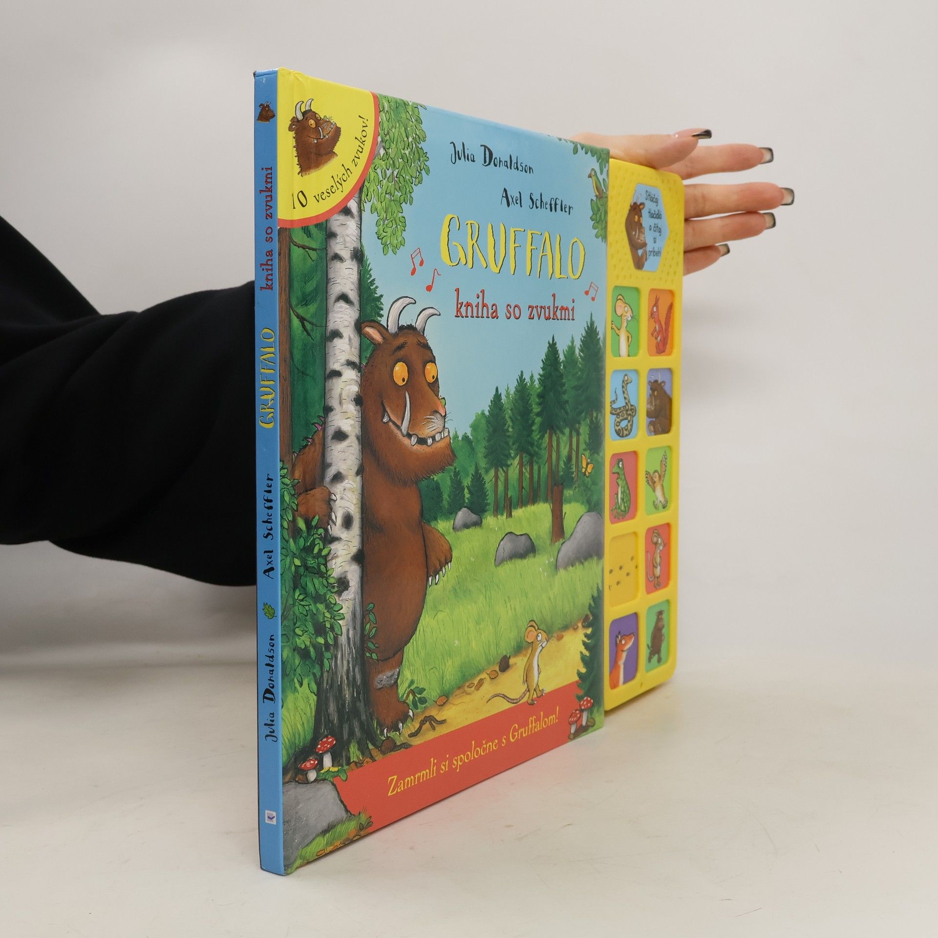 Julia Donaldson Gruffalo, kniha so zvukmi