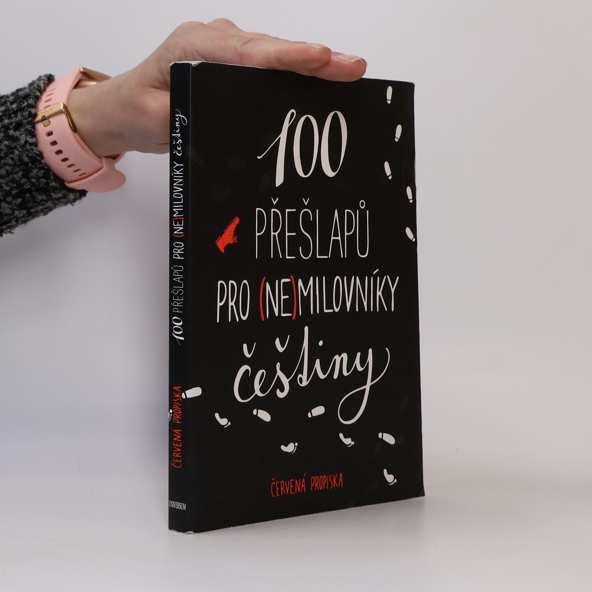 Červená propiska 100 přešlapů pro (ne)milovníky češtiny