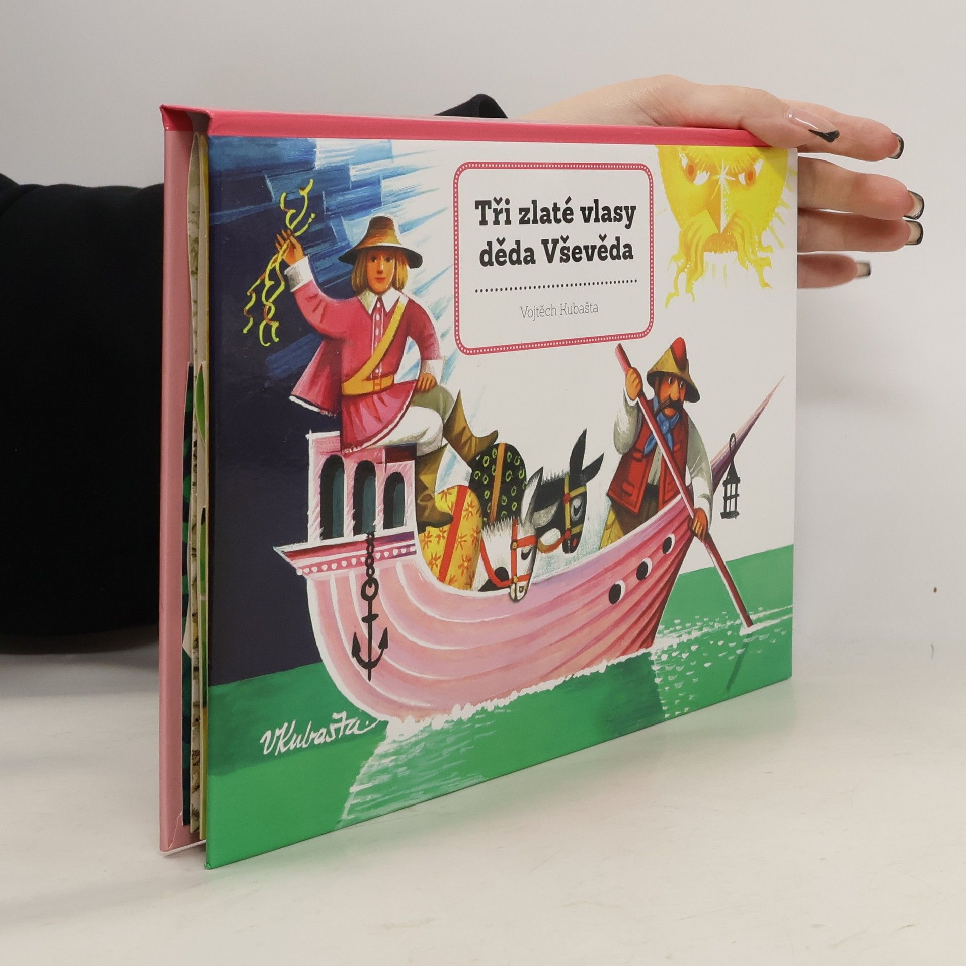 Vojtěch Kubašta Tři zlaté vlasy děda Vševěda