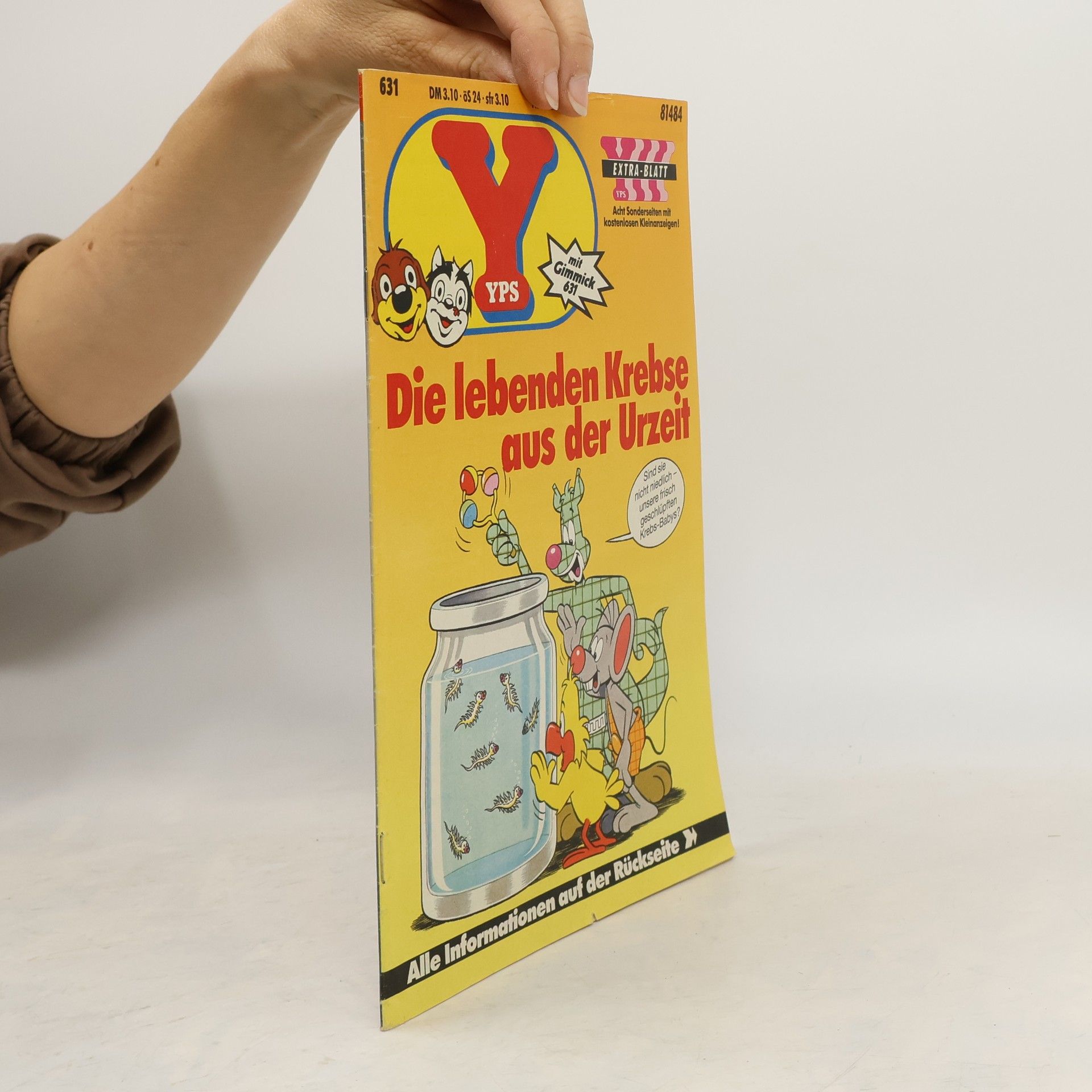 Autorenkollektiv YPS 631. Die lebenden Krebse aus der Urueit