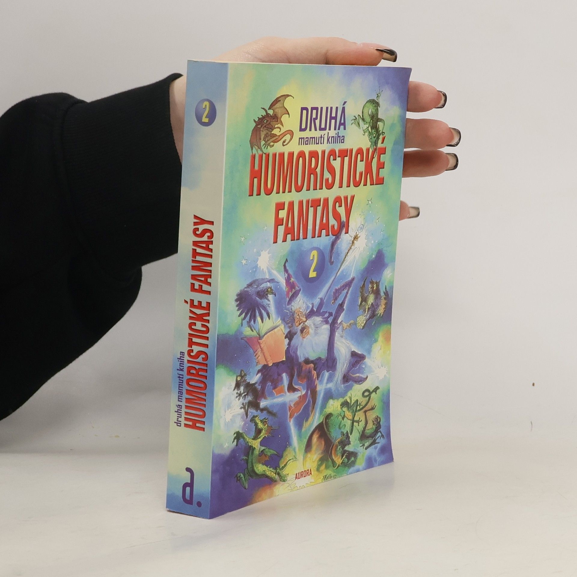 Druhá mamutí kniha humoristické fantasy