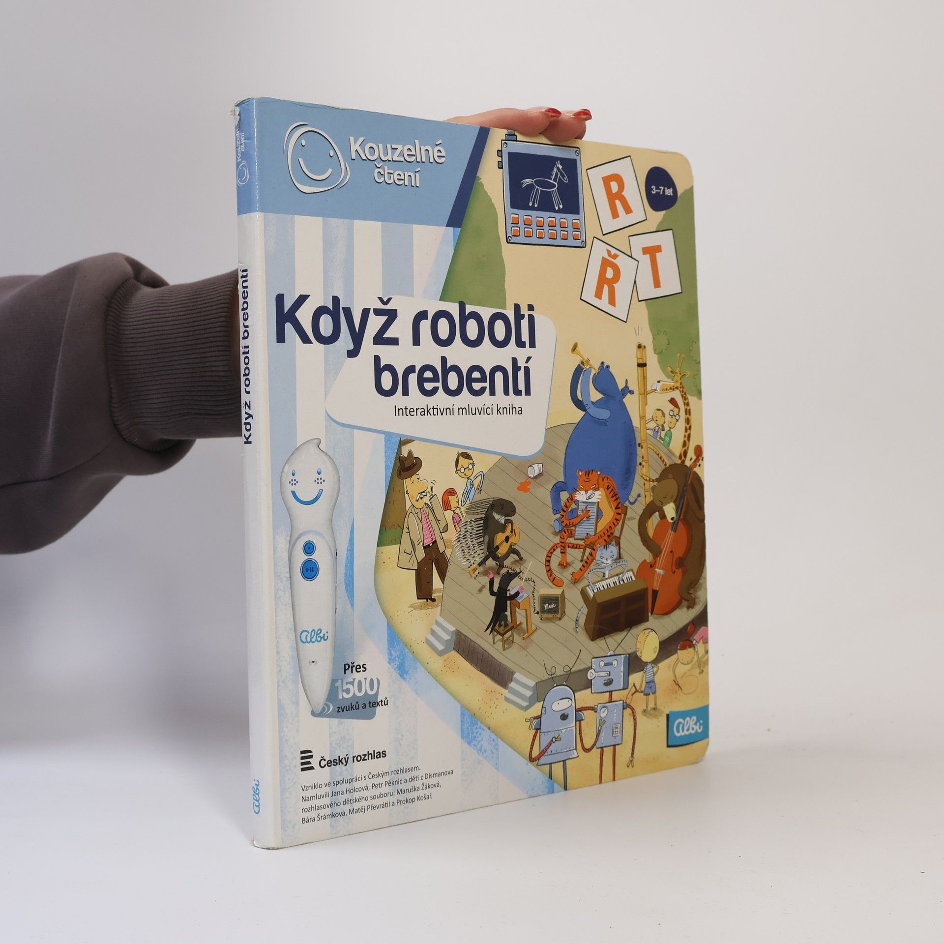 Ester Stará Když roboti brebentí. Interaktivní mluvicí kniha