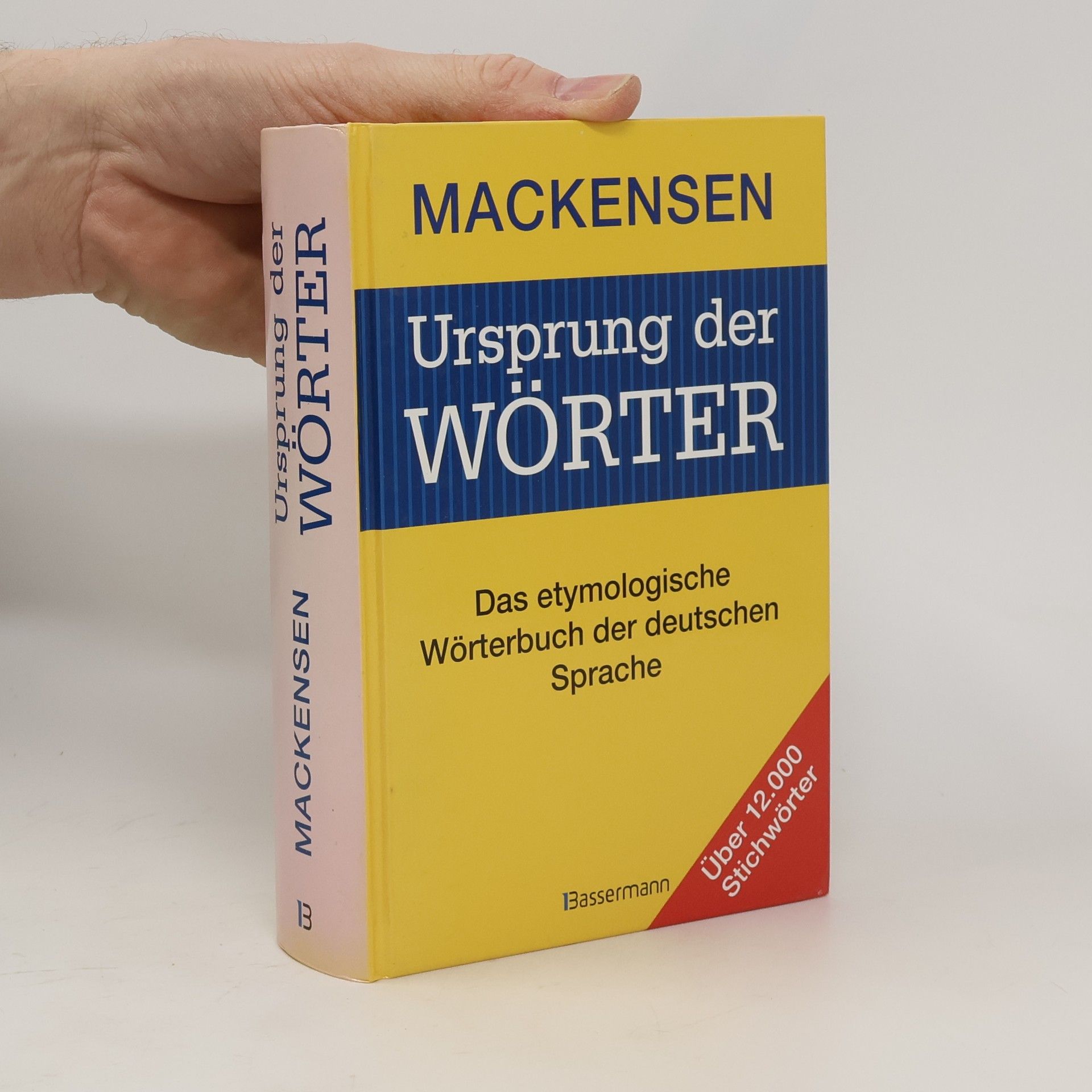 Lutz Mackensen Ursprung der Wörter