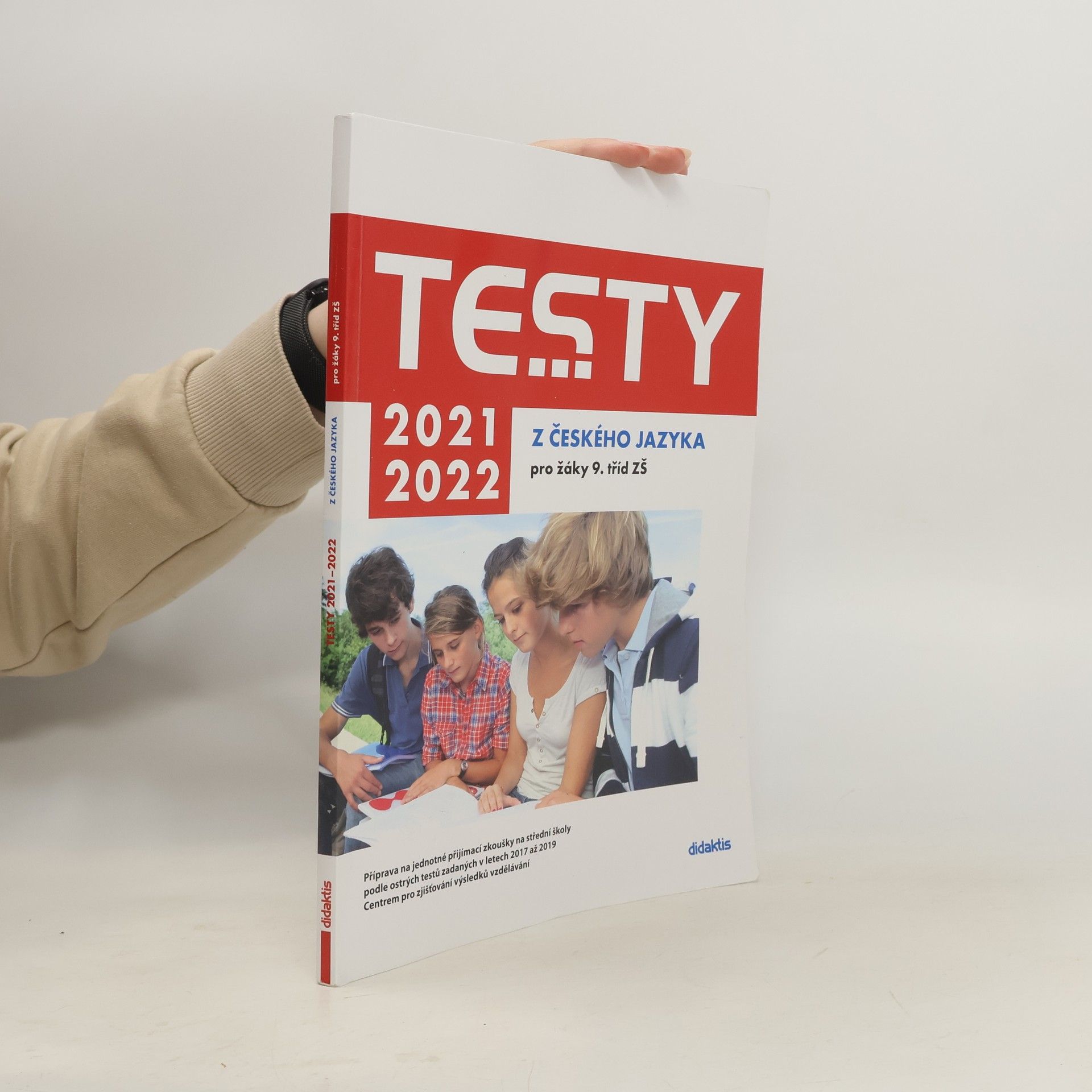 Collectif d'auteurs Testy z českého jazyka pro žáky 9. tříd ZŠ 2021/2022