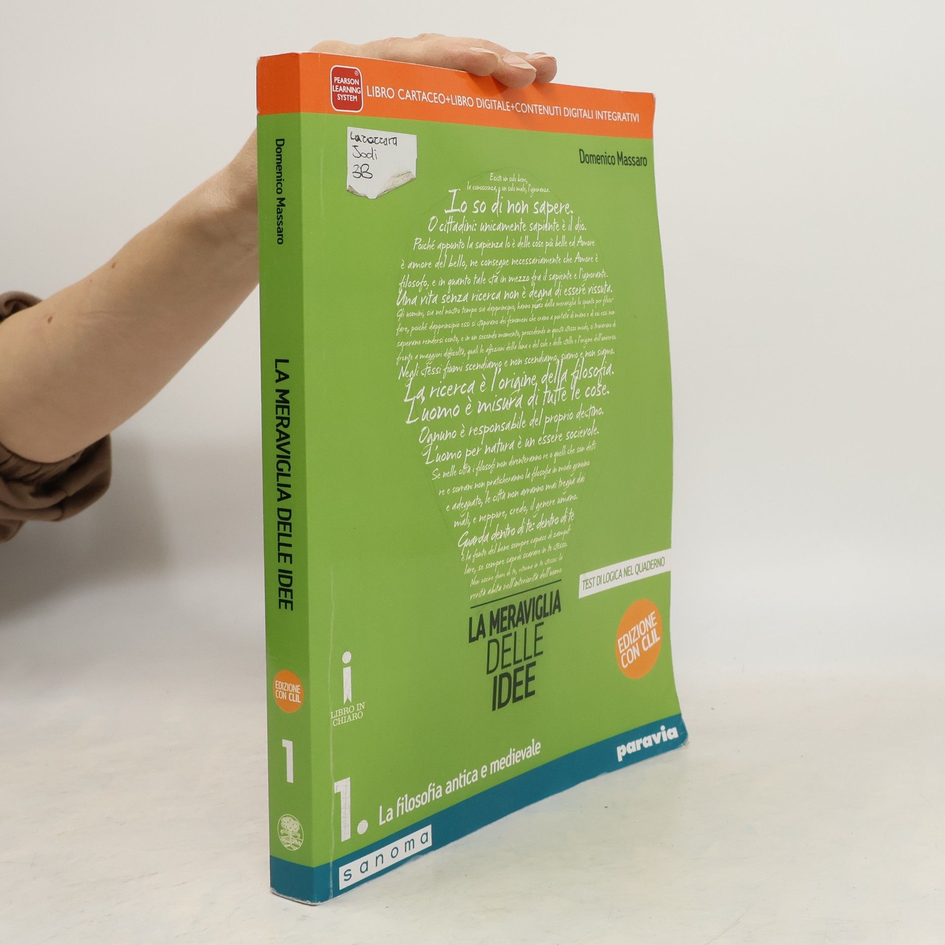 Domenico Massaro Meraviglia delle idee. Con CLIL. Per le Scuole superiori 1.