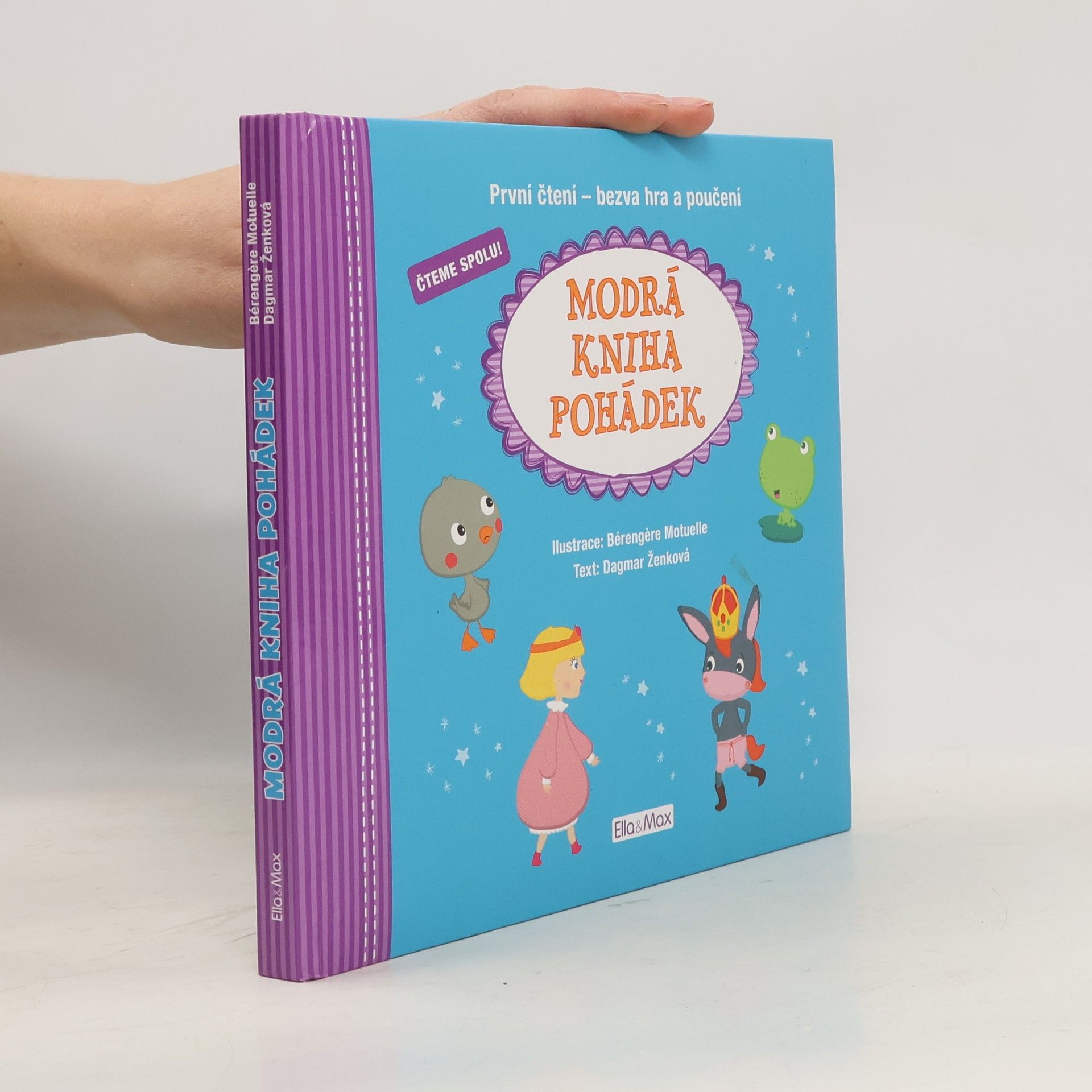 Dagmar Ženková Modrá kniha pohádek, první čtení - bezva hra a poučení