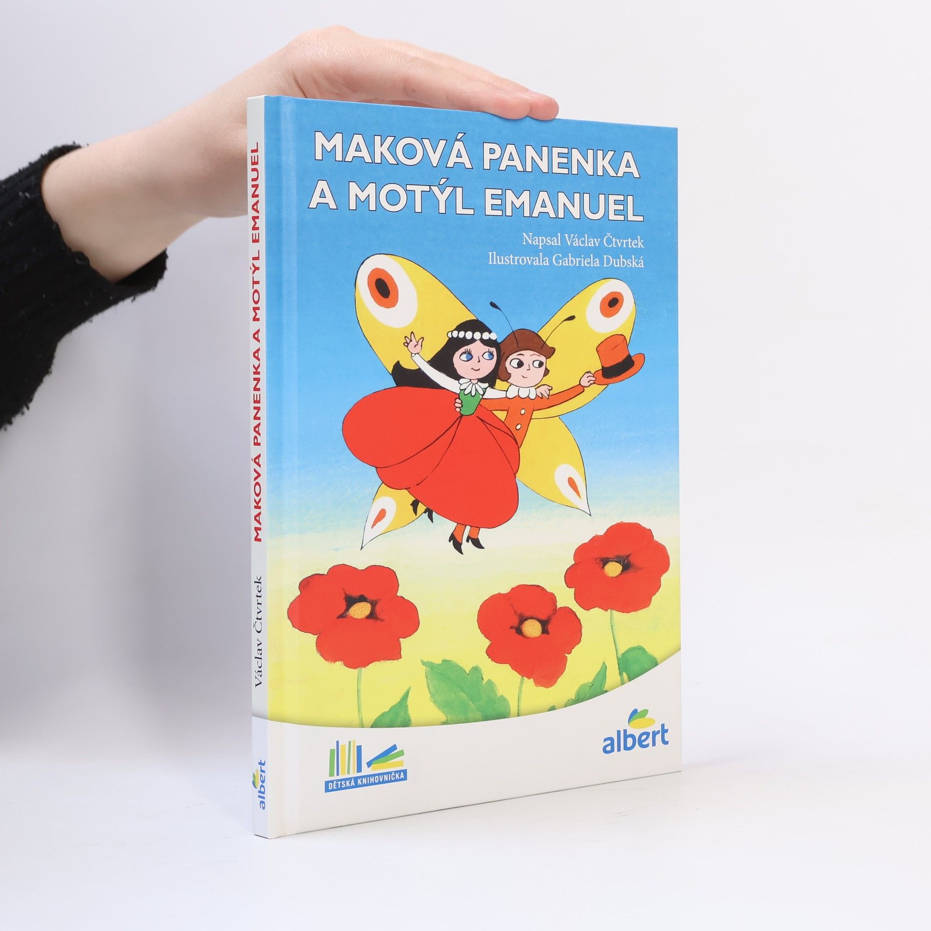 Václav Čtvrtek Maková panenka a motýl Emanuel