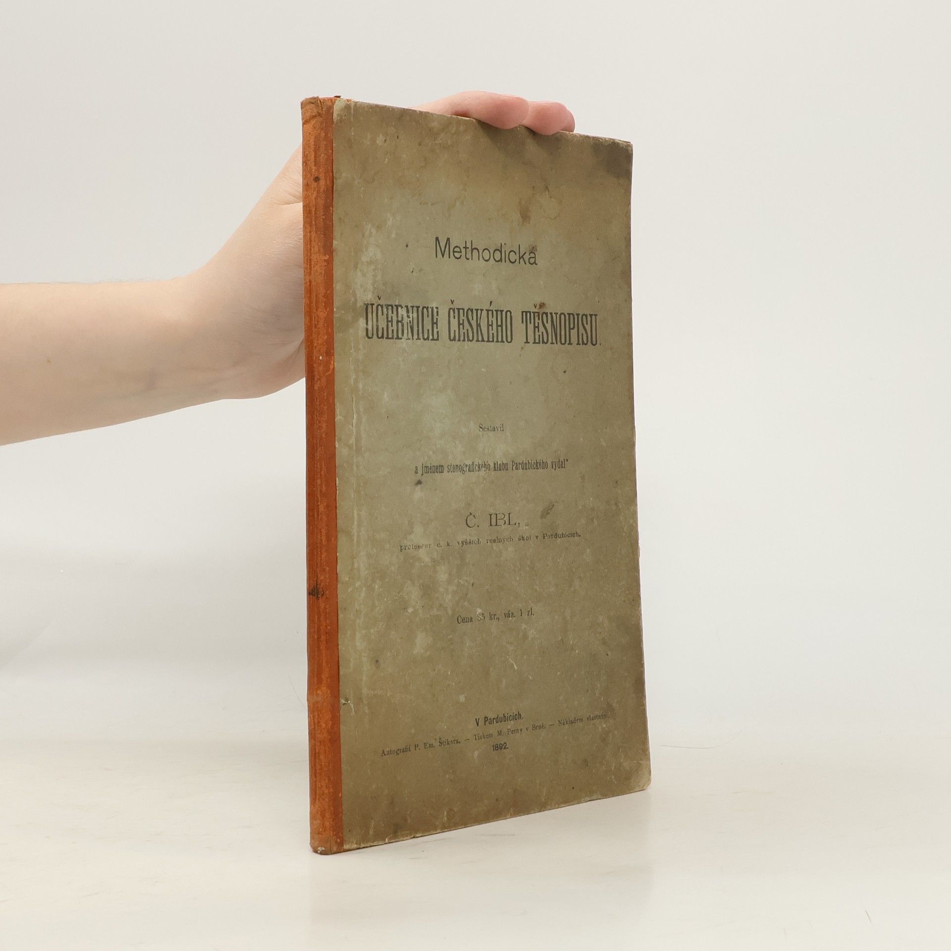 Kolektív autorov Methodická učebnice českého těsnopisu I.
