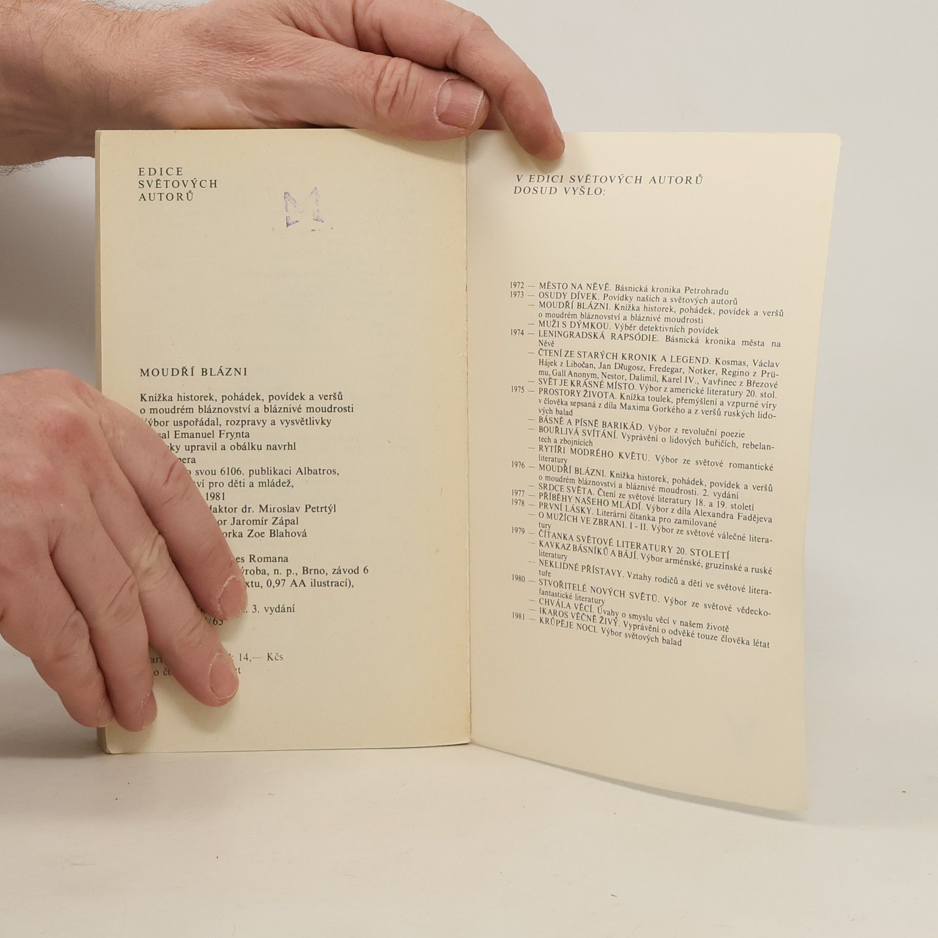 Various authors Moudří blázni
