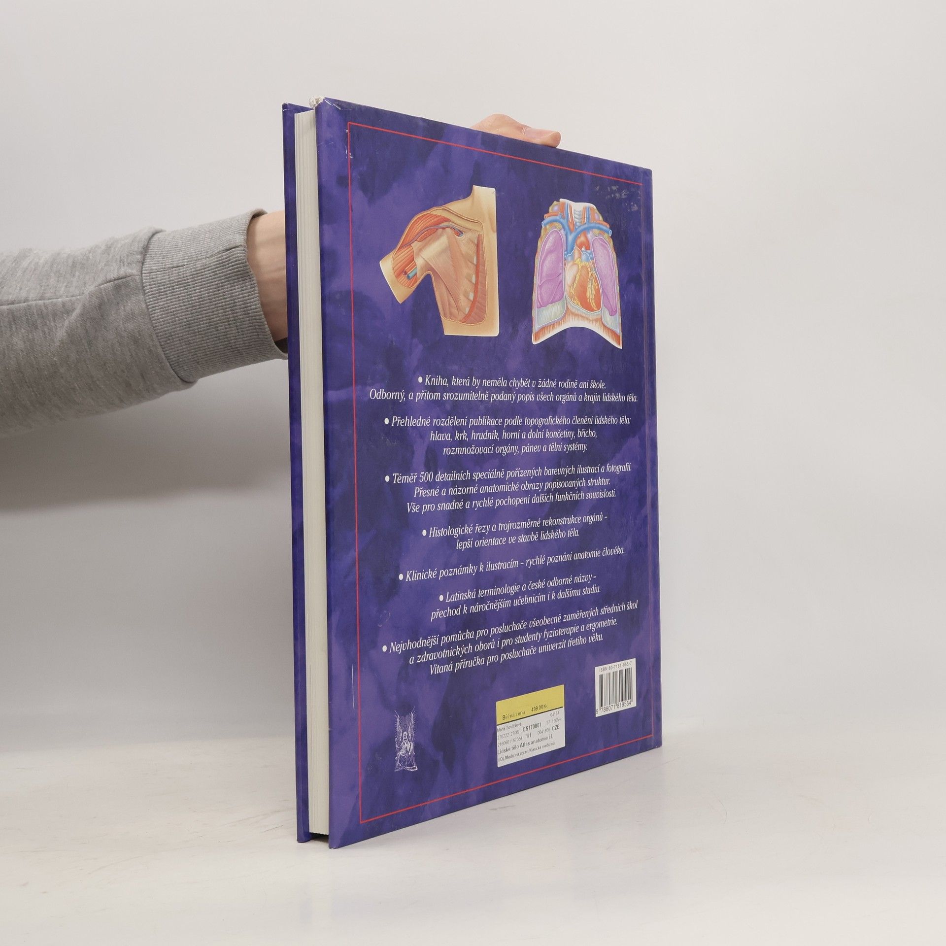 Peter H. Abrahams Lidské tělo : atlas anatomie člověka