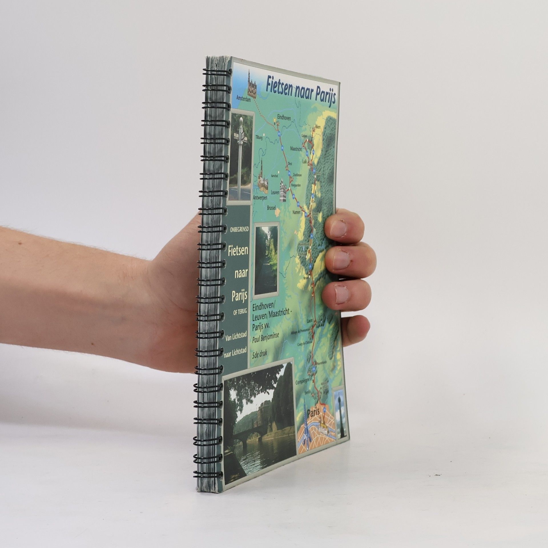 Paul Benjaminse Fietsen naar Parijs