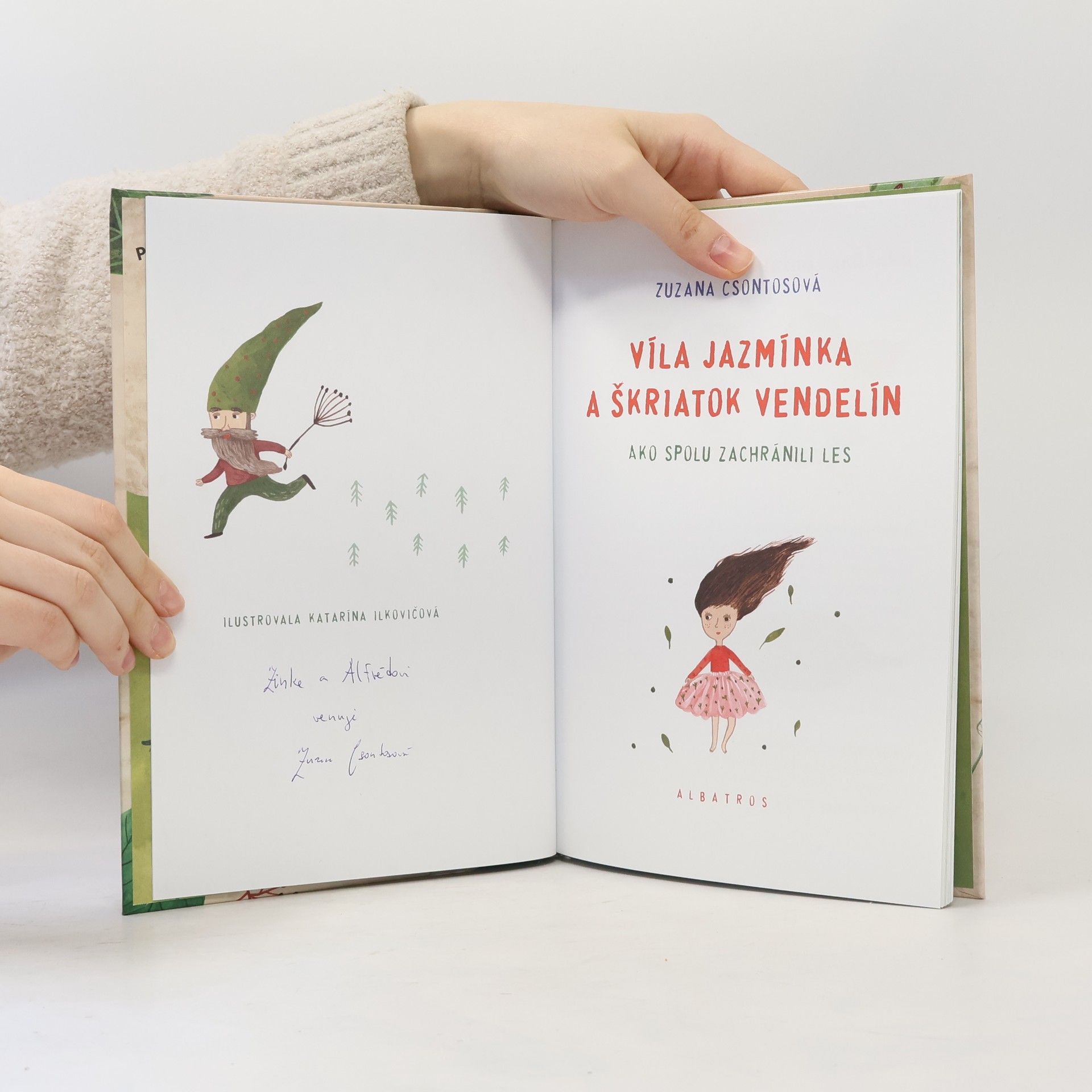 Zuzana Csontosová Víla Jazmínka a škriatok Vendelín