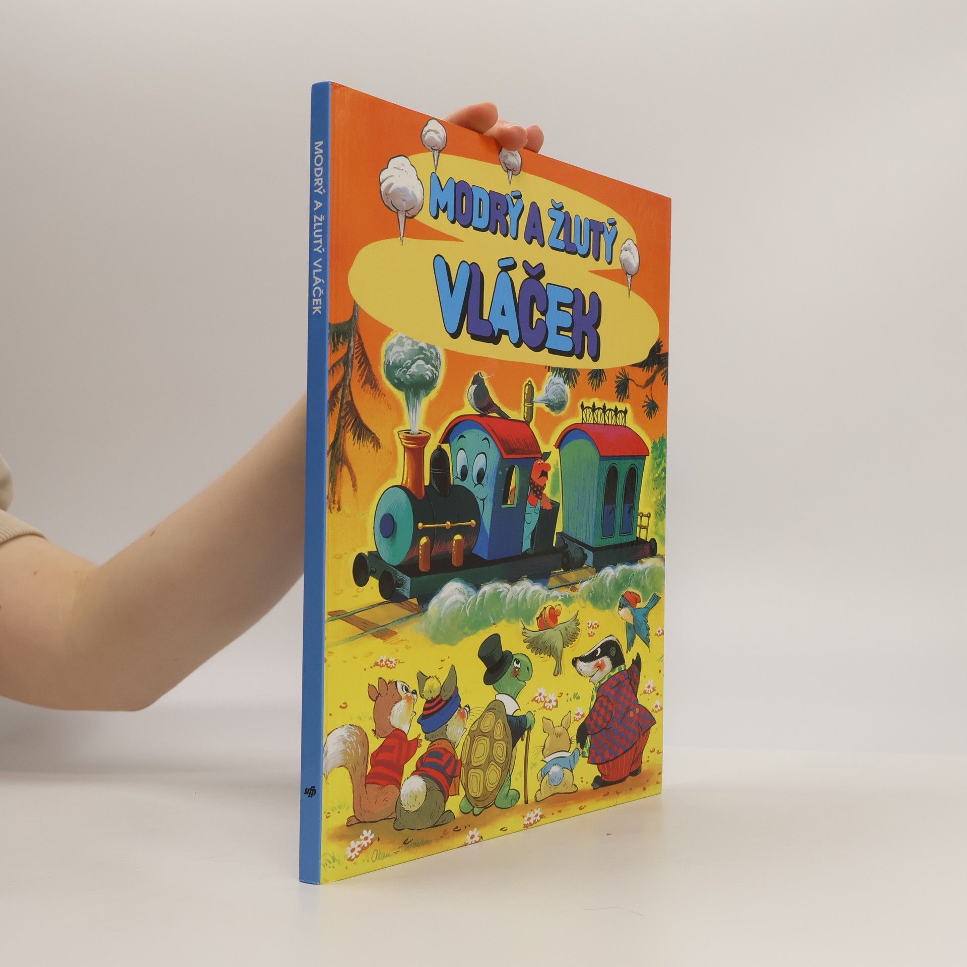 Hayden McAllister Modrý a žlutý vláček