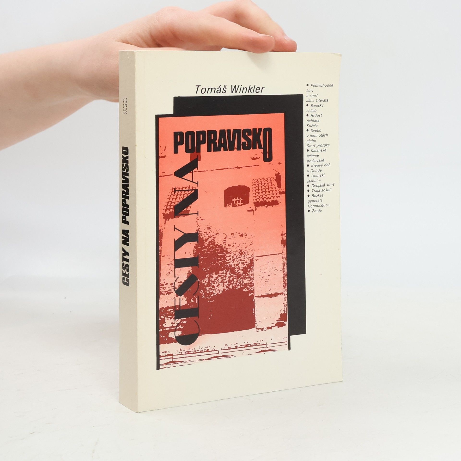 Tomáš Winkler Cesty na popravisko