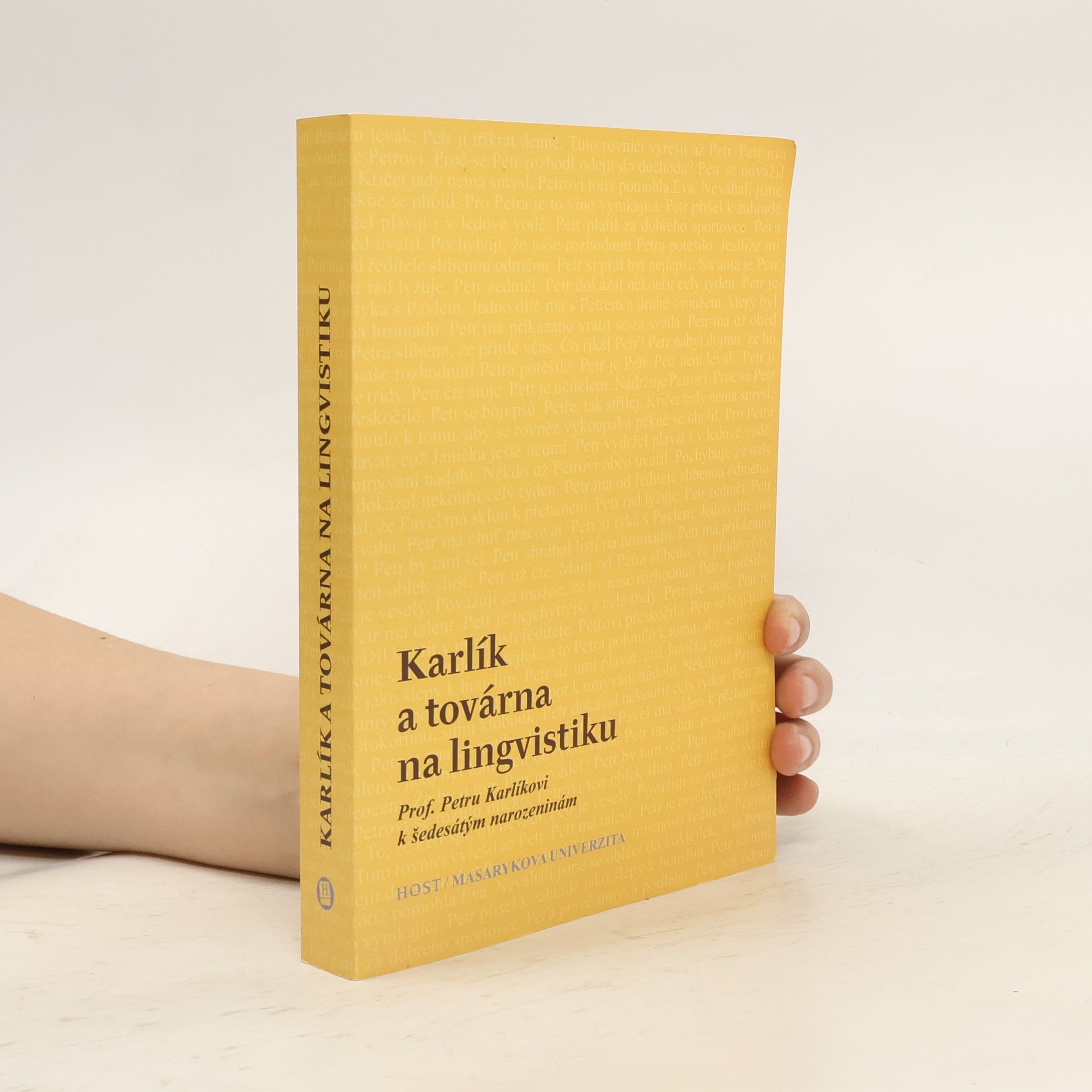 Aleš Bičan Karlík a továrna na lingvistiku