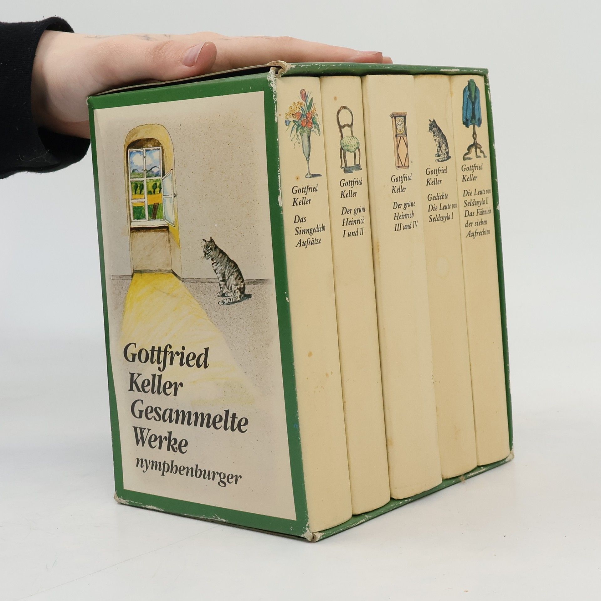 Gottfried Keller Gesammelte Werke 1-5