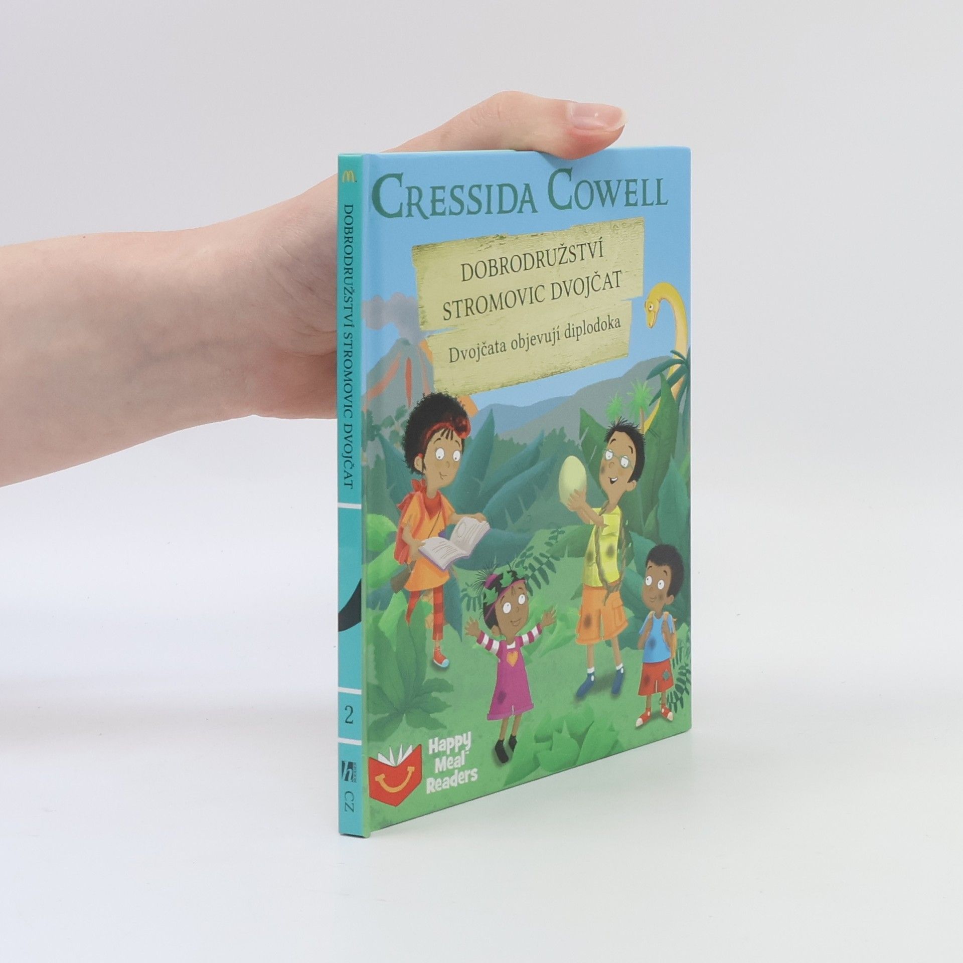 Cressida Cowell Dobrodružství Stromovic dvojčat. Dvojčata objevují diplodoka