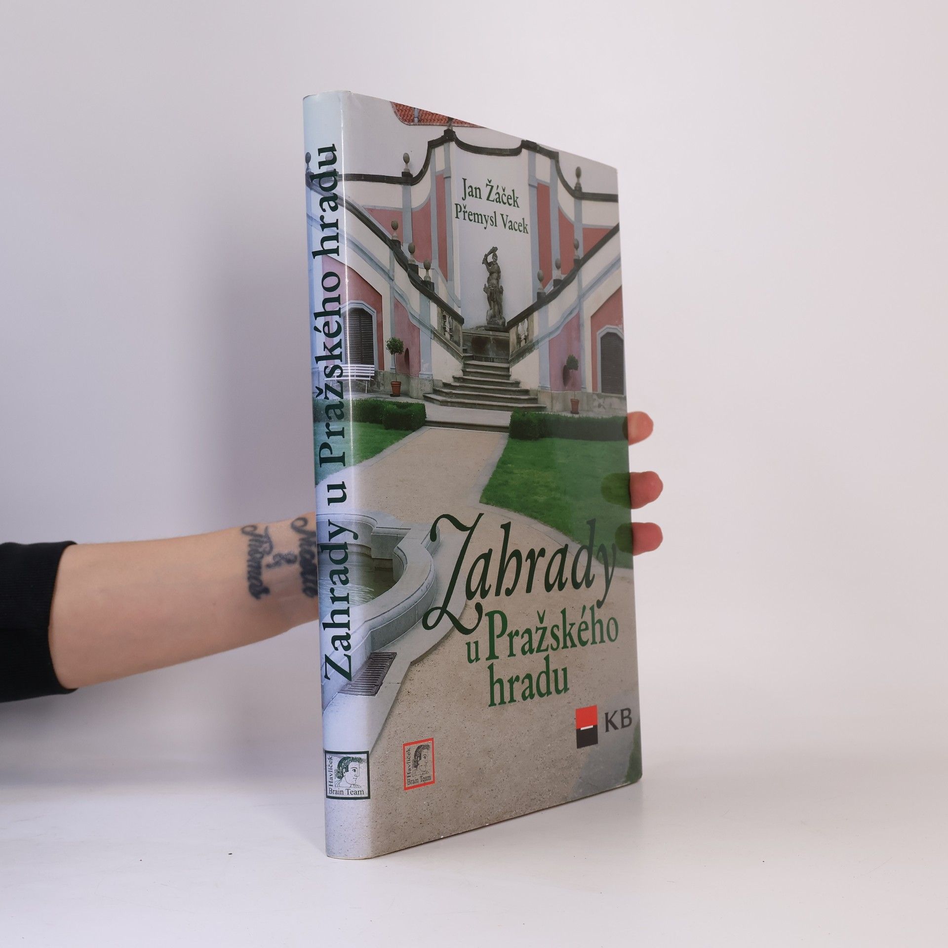 Jan Žáček Zahrady u Pražského hradu.