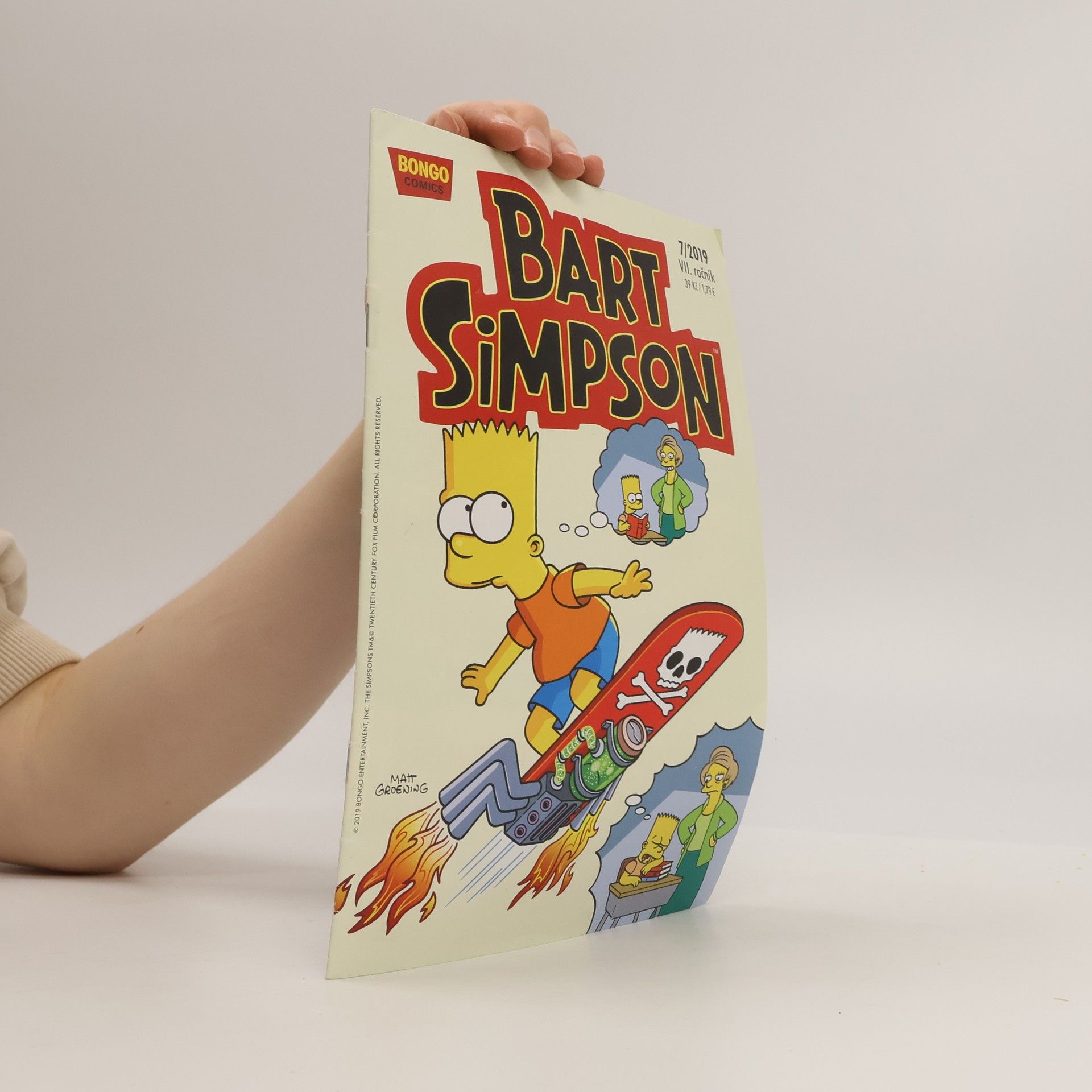 Matt Groening Bart Simpson. VII. ročník, 7/2019