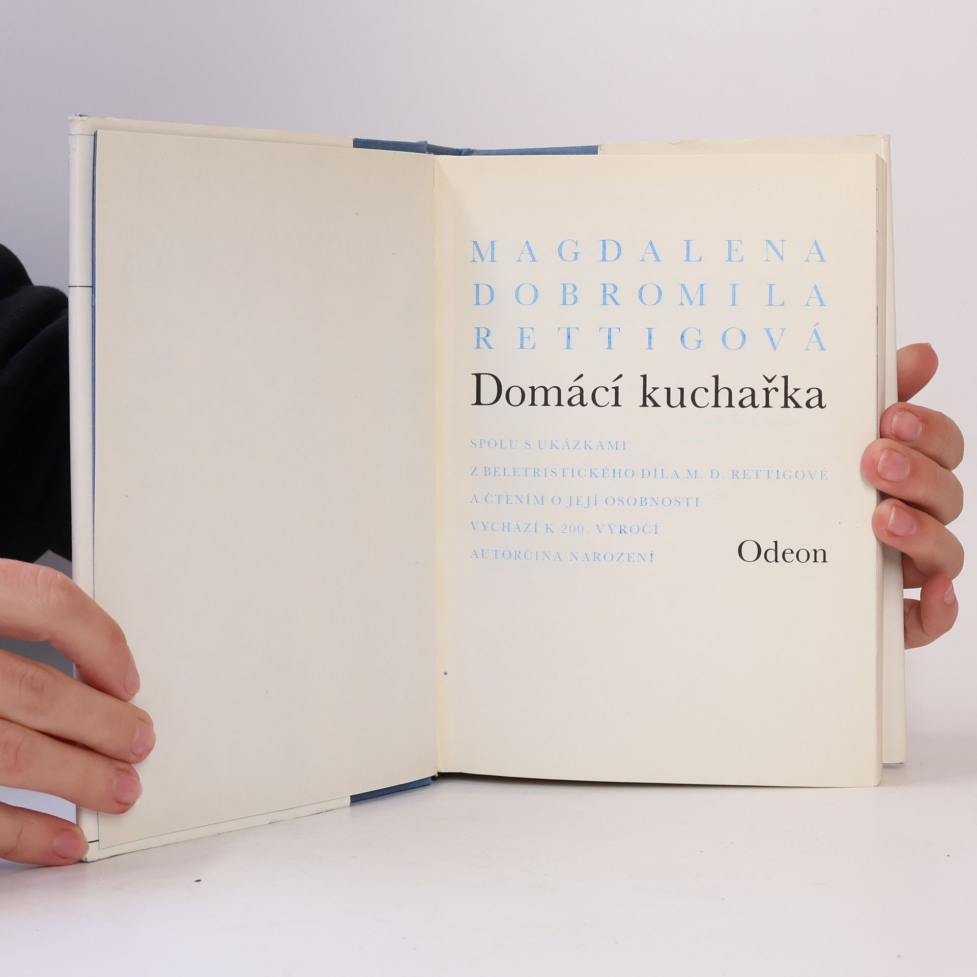 Magdalena Dobromila Rettigová Domácí kuchařka
