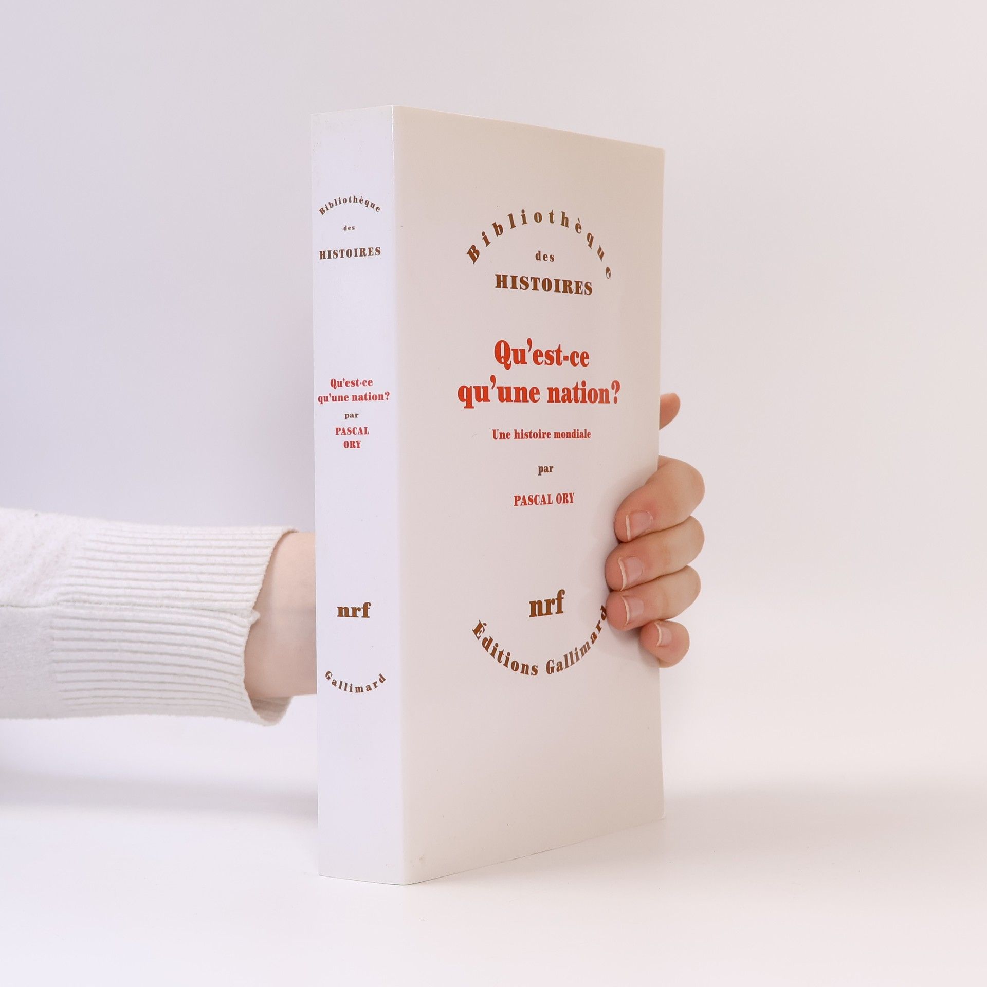 Pascal Ory Qu'est-ce qu'une nation ?