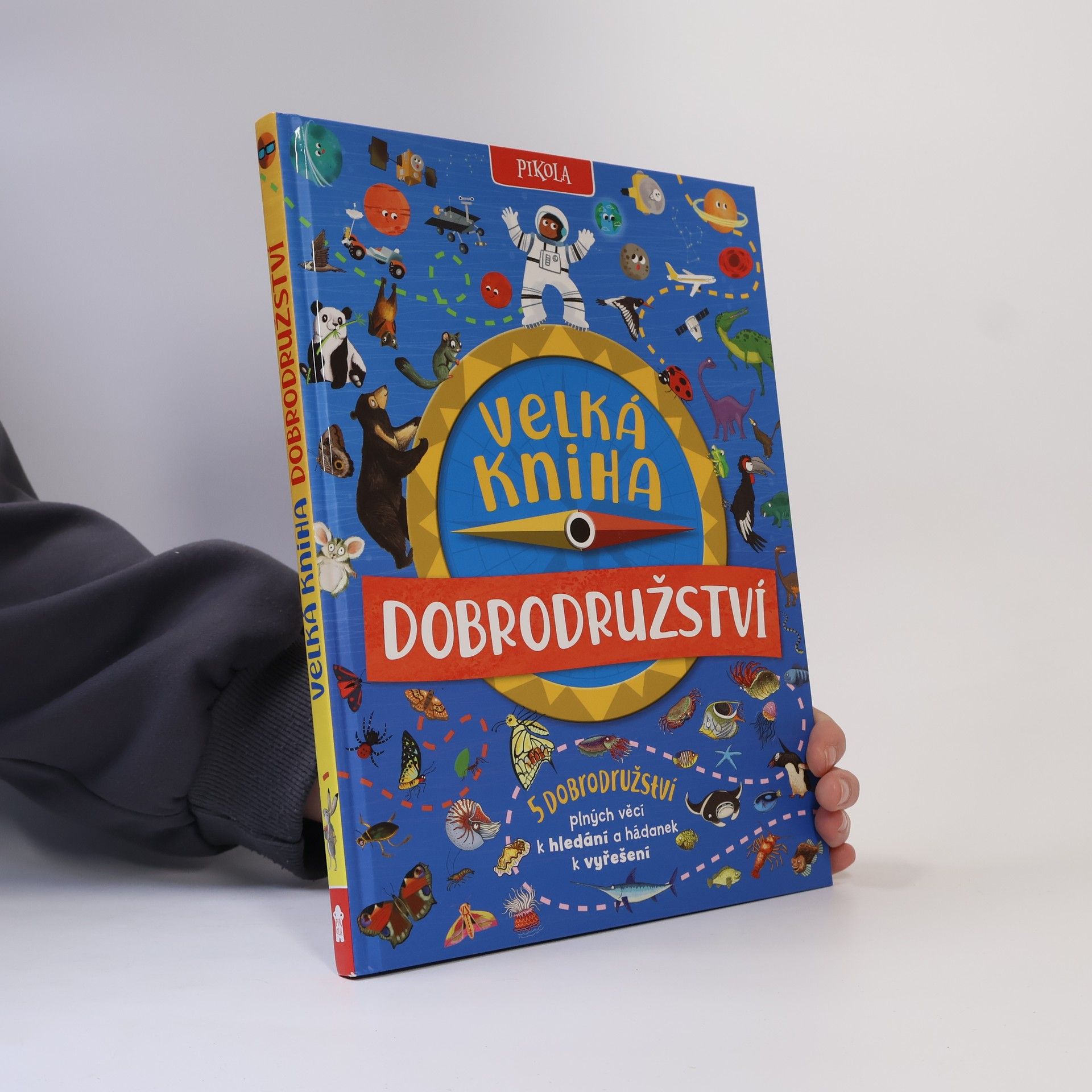 Camilla De la Bédoyère Velká kniha dobrodružství