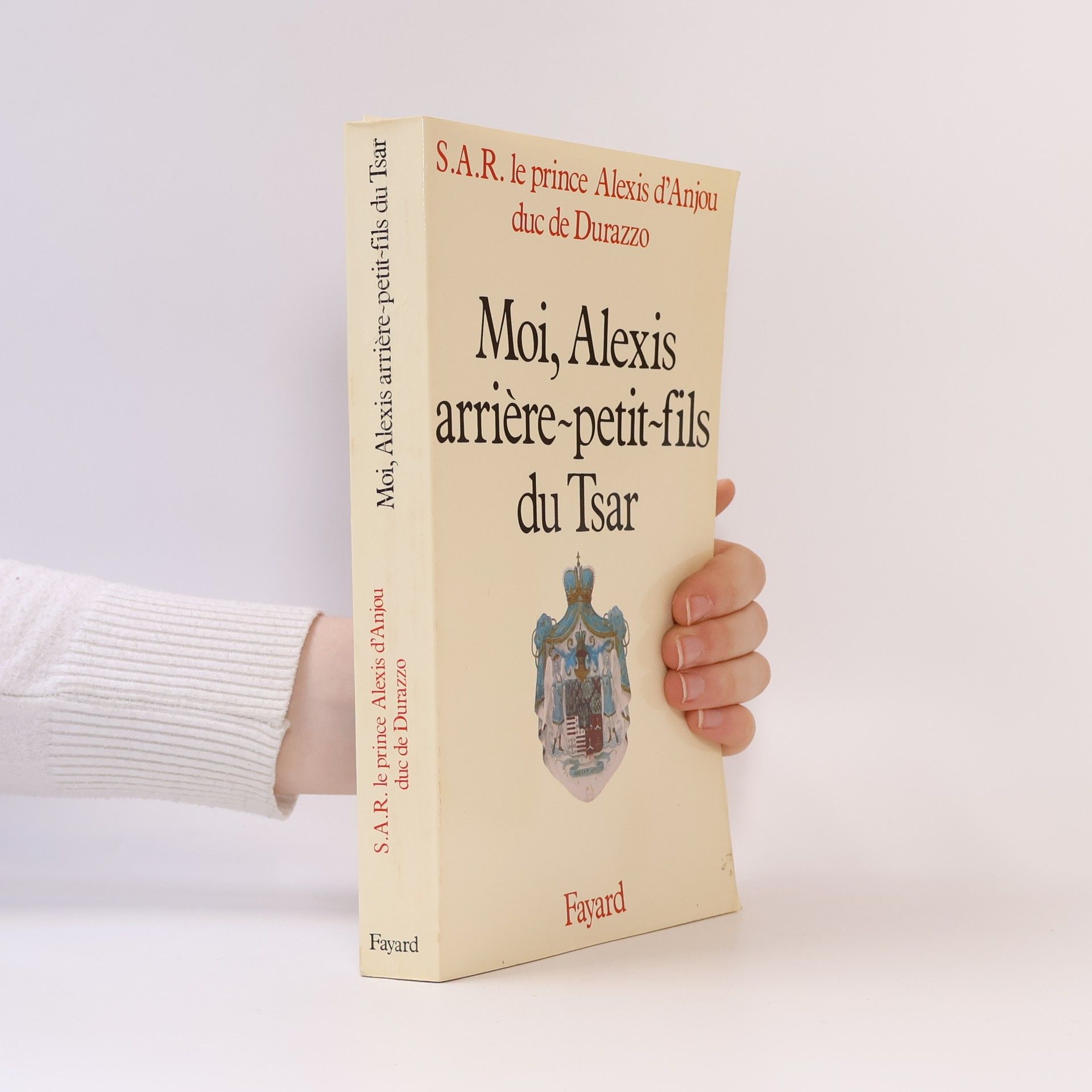 S.A.R. le prince Alexis d'Anjou duc de Durazzo Moi, Alexis, arrière-petit-fils du Tsar