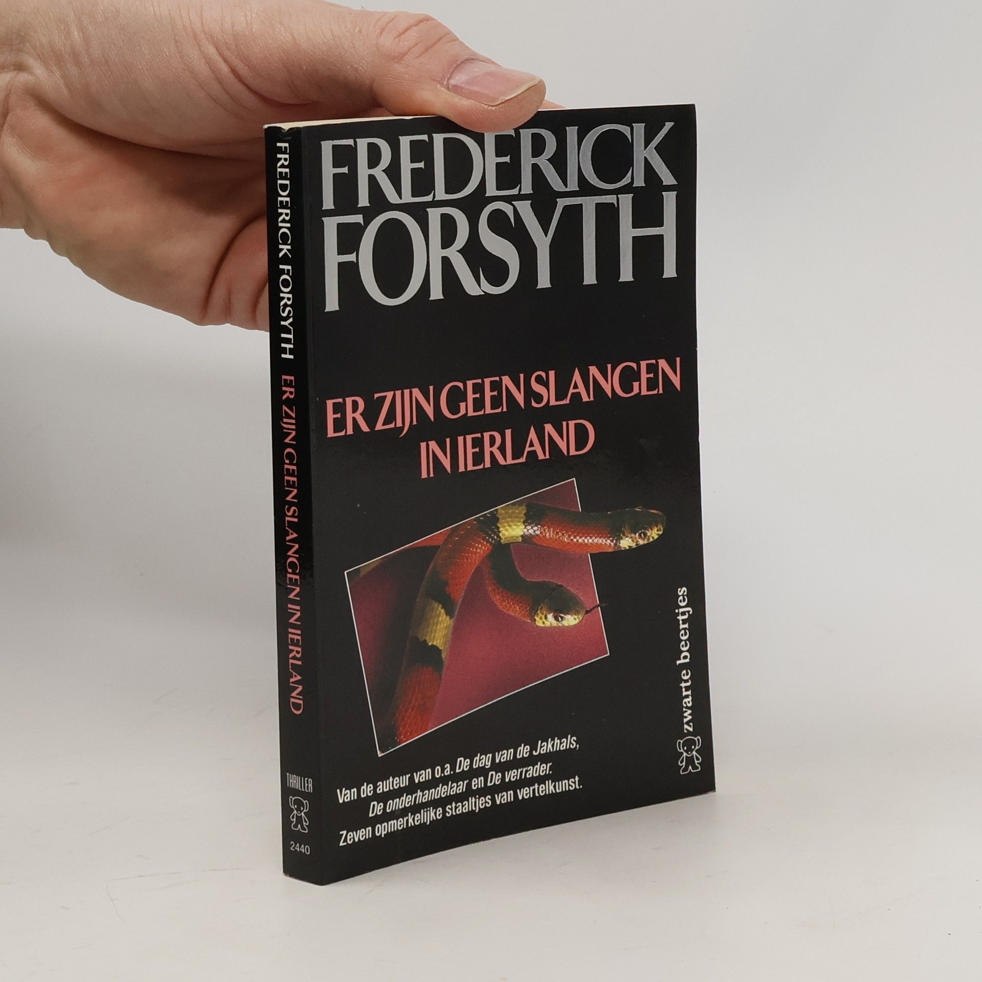 Frederick Forsyth Zwarte beertjes: Er zijn geen slangen in Ierland