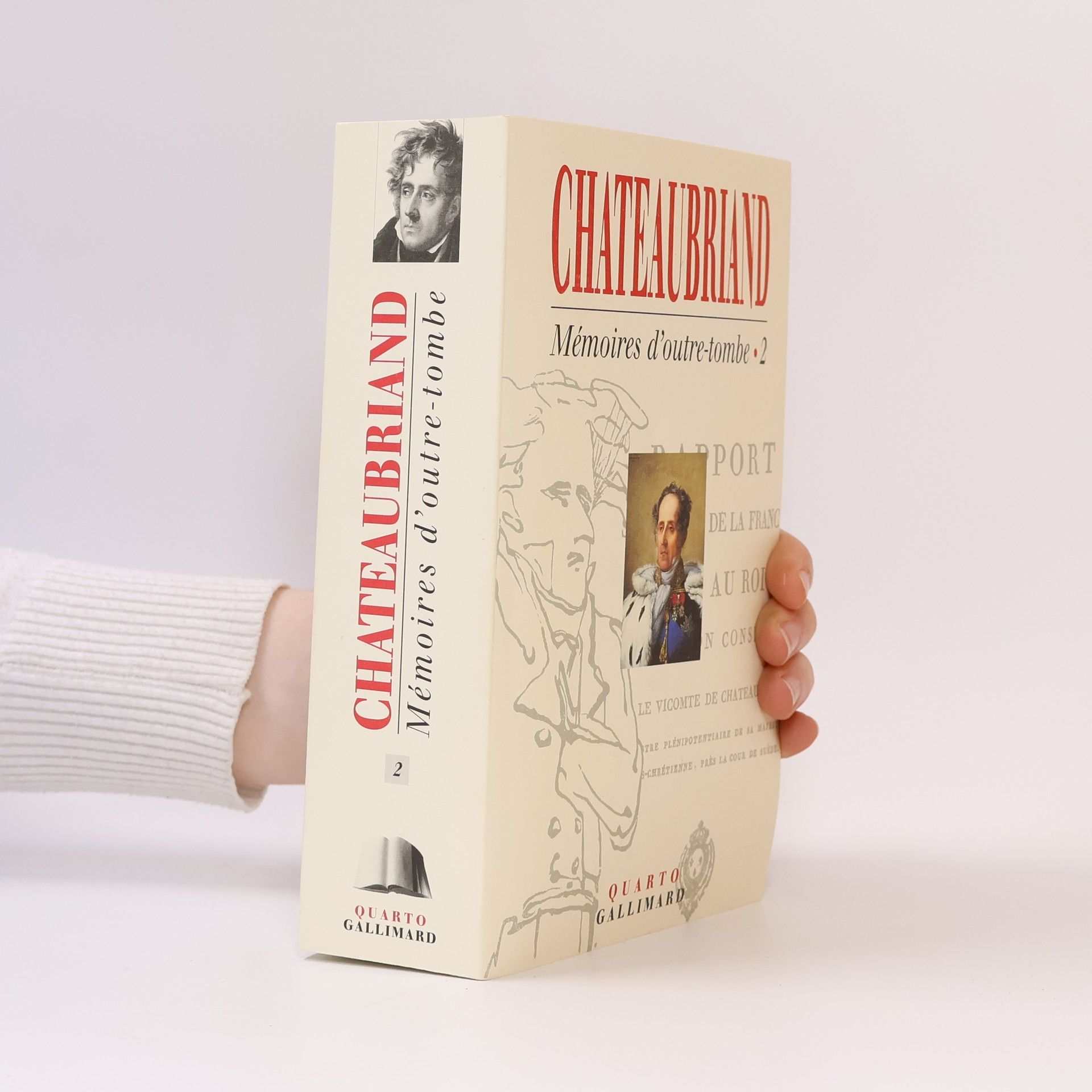 François-René de Chateaubriand Memoires D'Outre-Tombe