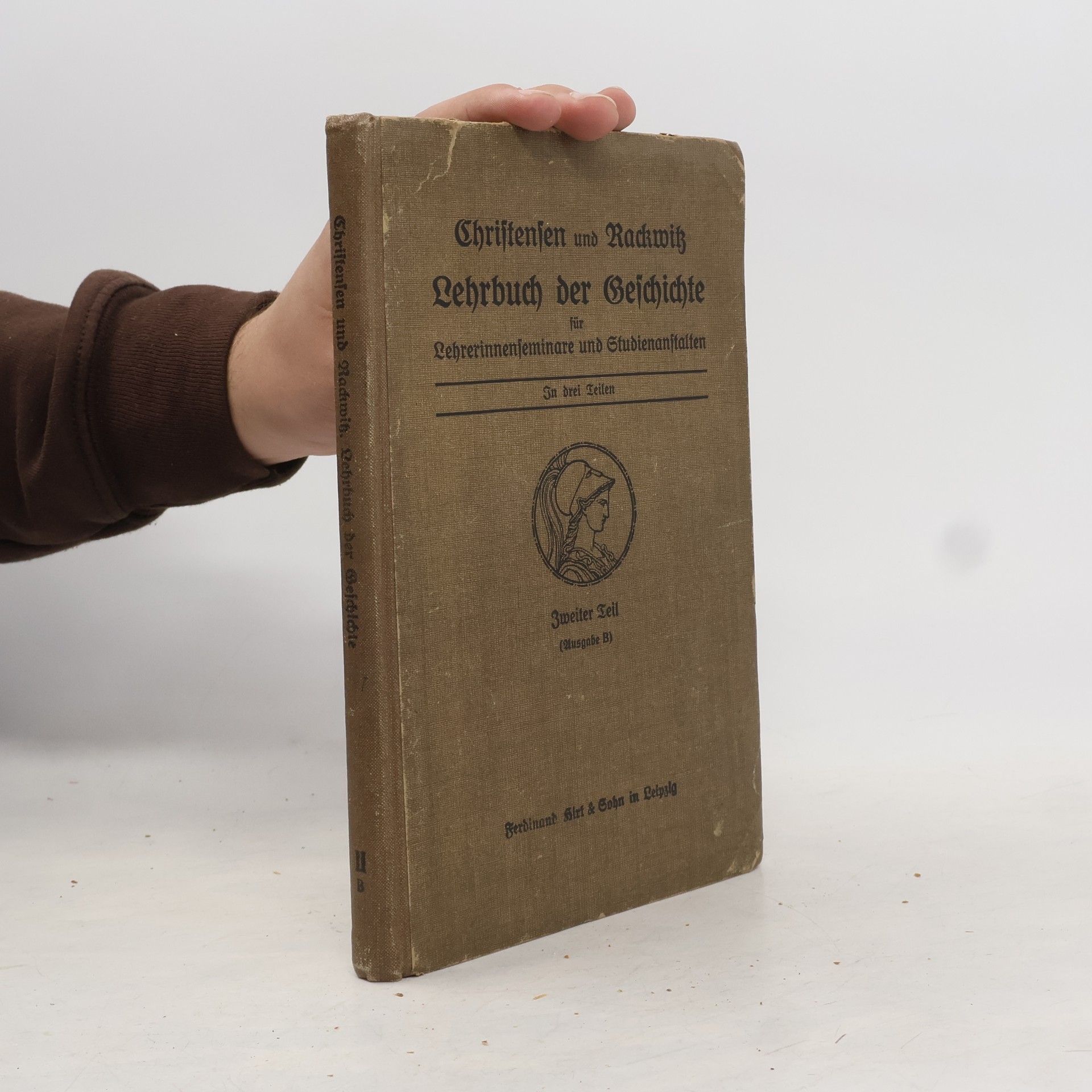 Heinrich Christensen Lehrbuch der Geschichte für Lehrerinnenseminare und Studienanstalten