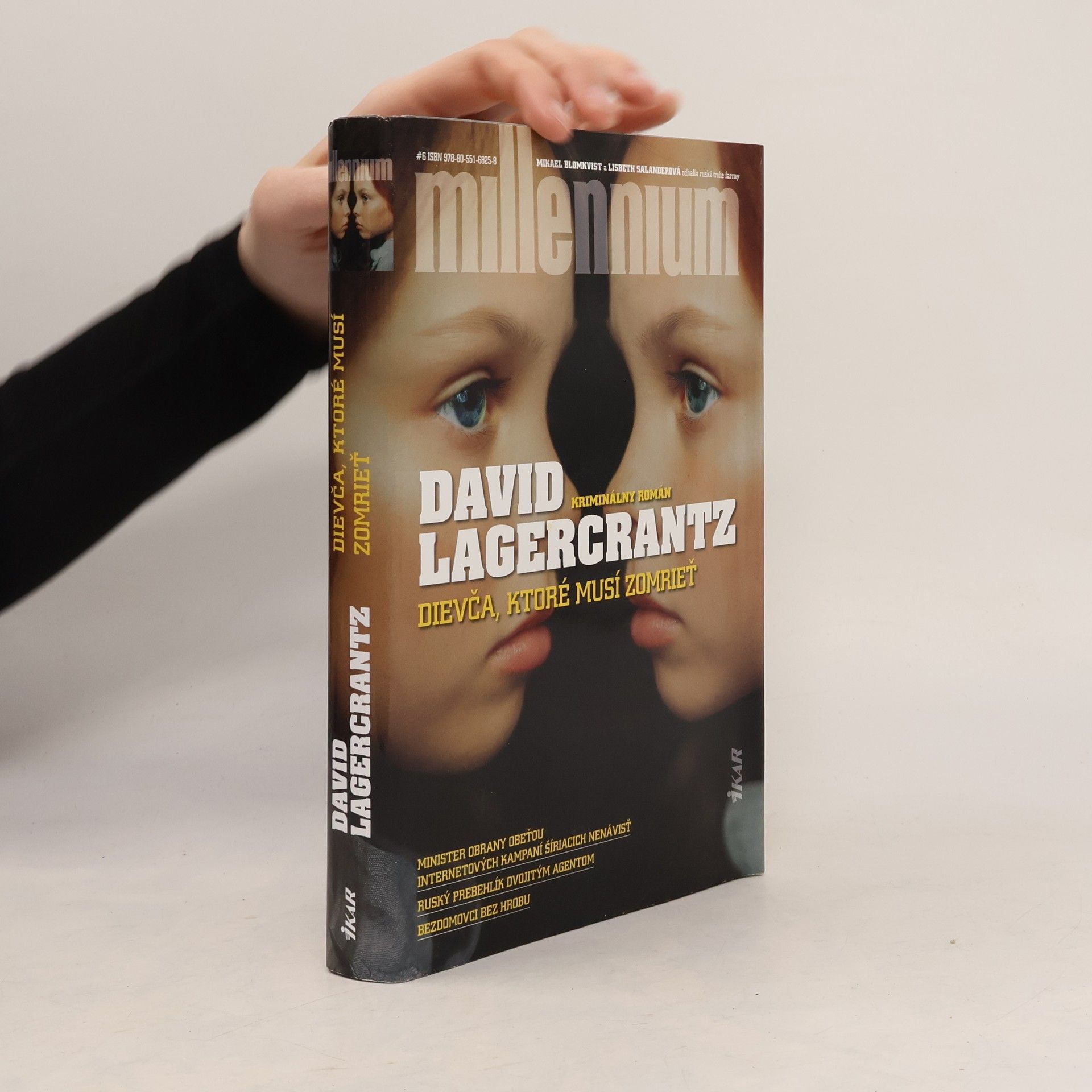 David Lagercrantz Dievča, ktoré musí zomrieť