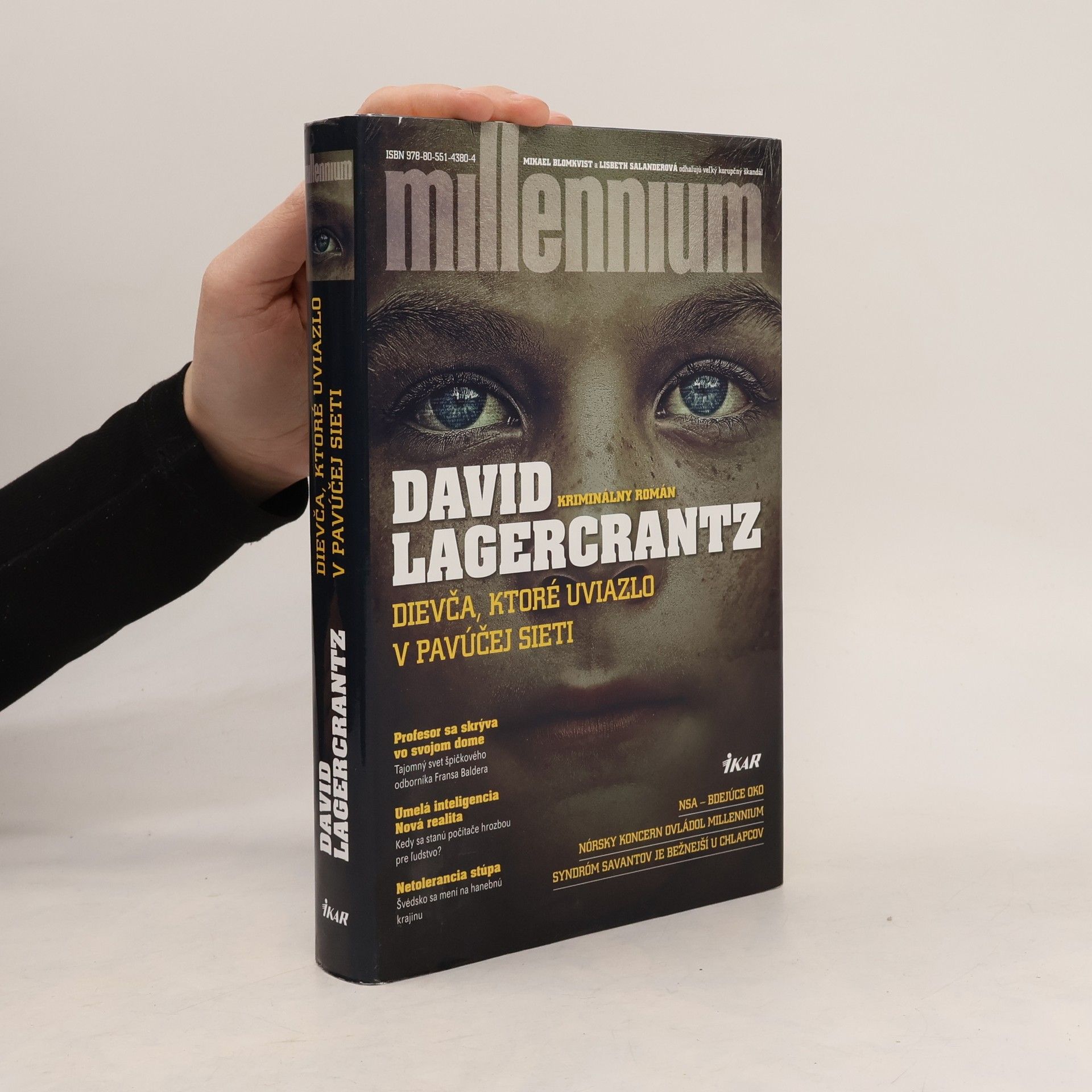 David Lagercrantz Dievča, ktoré uviazlo v pavúčej sieti