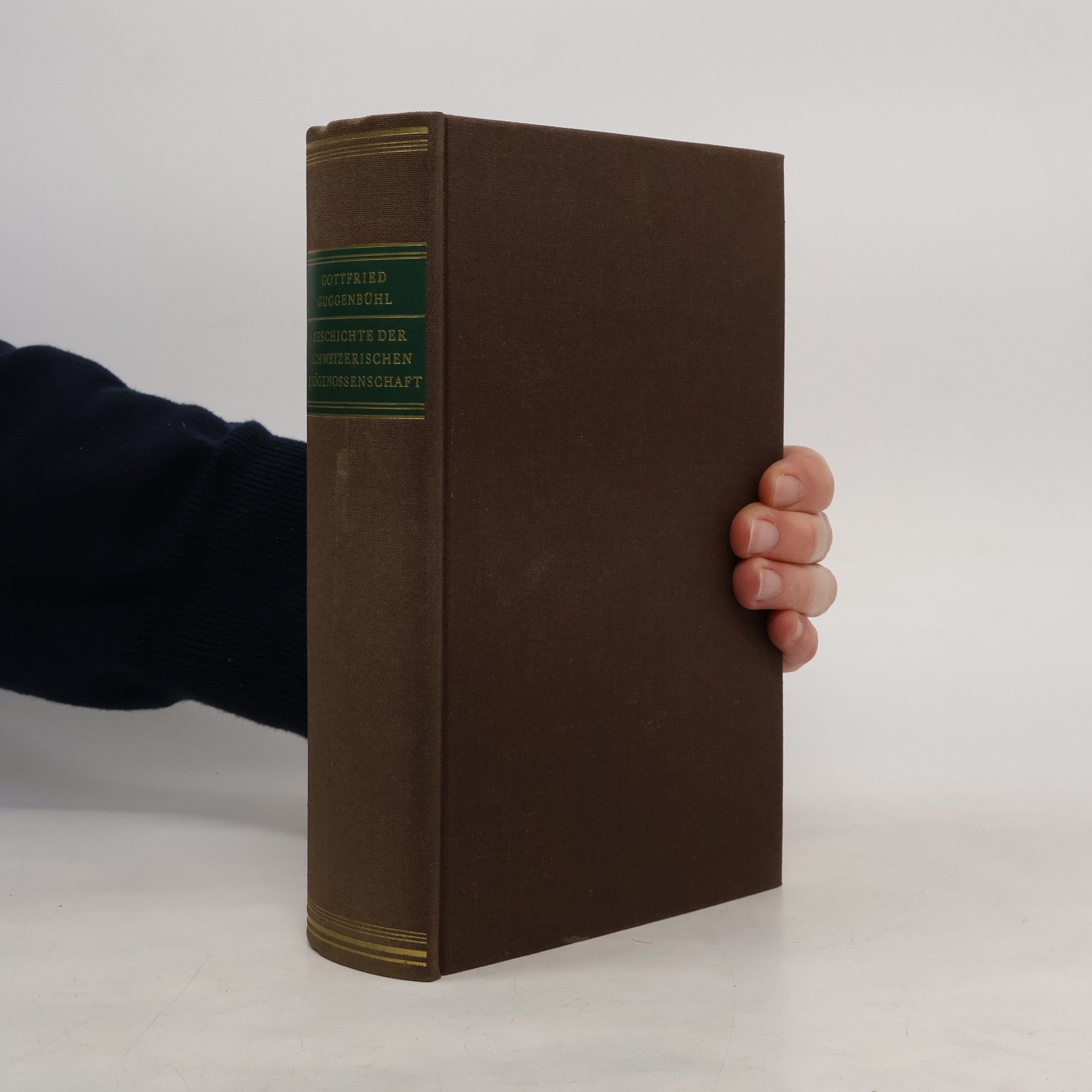 Gottfried Guggenbühl Geschichte der Schweizerischen Eidgenossenschaft I.